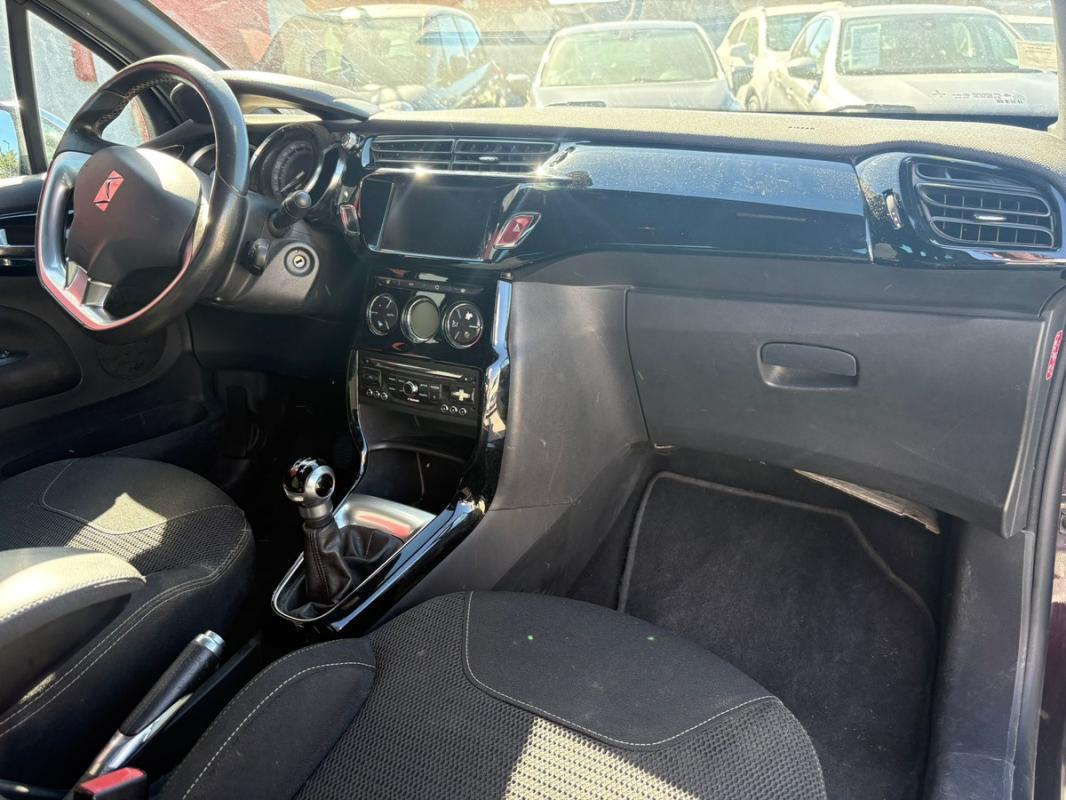 Citroen Ds3 PHASE 2 1.6 HDI 92 CH DIESEL - ENTIÈREMENT RÉVISÉE ET GARANTIE 12 MOIS GPS 2015