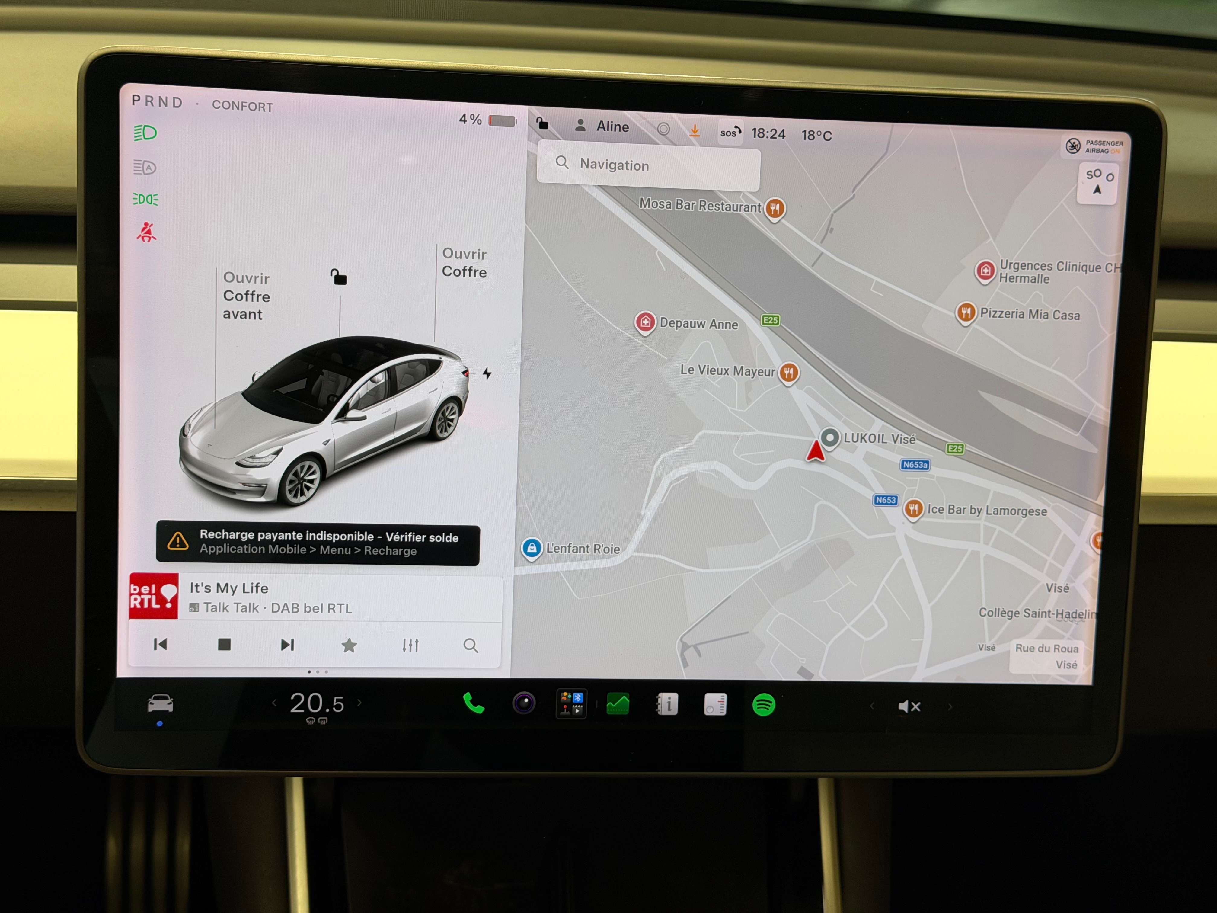 Tesla Model 3 TVA RECUPERABLE ** 1 ER PROPRIETAIRE ** GARANTIE 12 MOIS