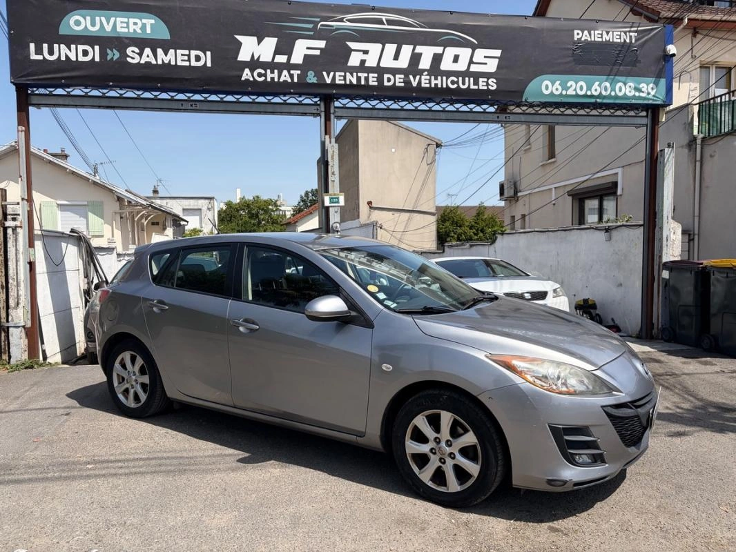 Mazda 3 1.6L MZ-CD ELEGANCE 144Km Radar Régulateur PAYEMENT EN Fois