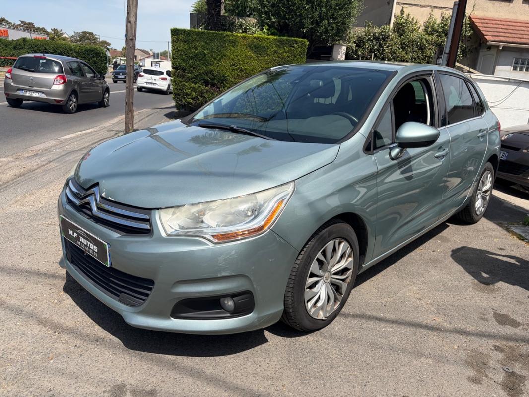 Citroen C4 1.6l HDI 169km Carnets D entretien Bluetooth Radar Régulateur USB AUX PAYEMENT EN 3Fois