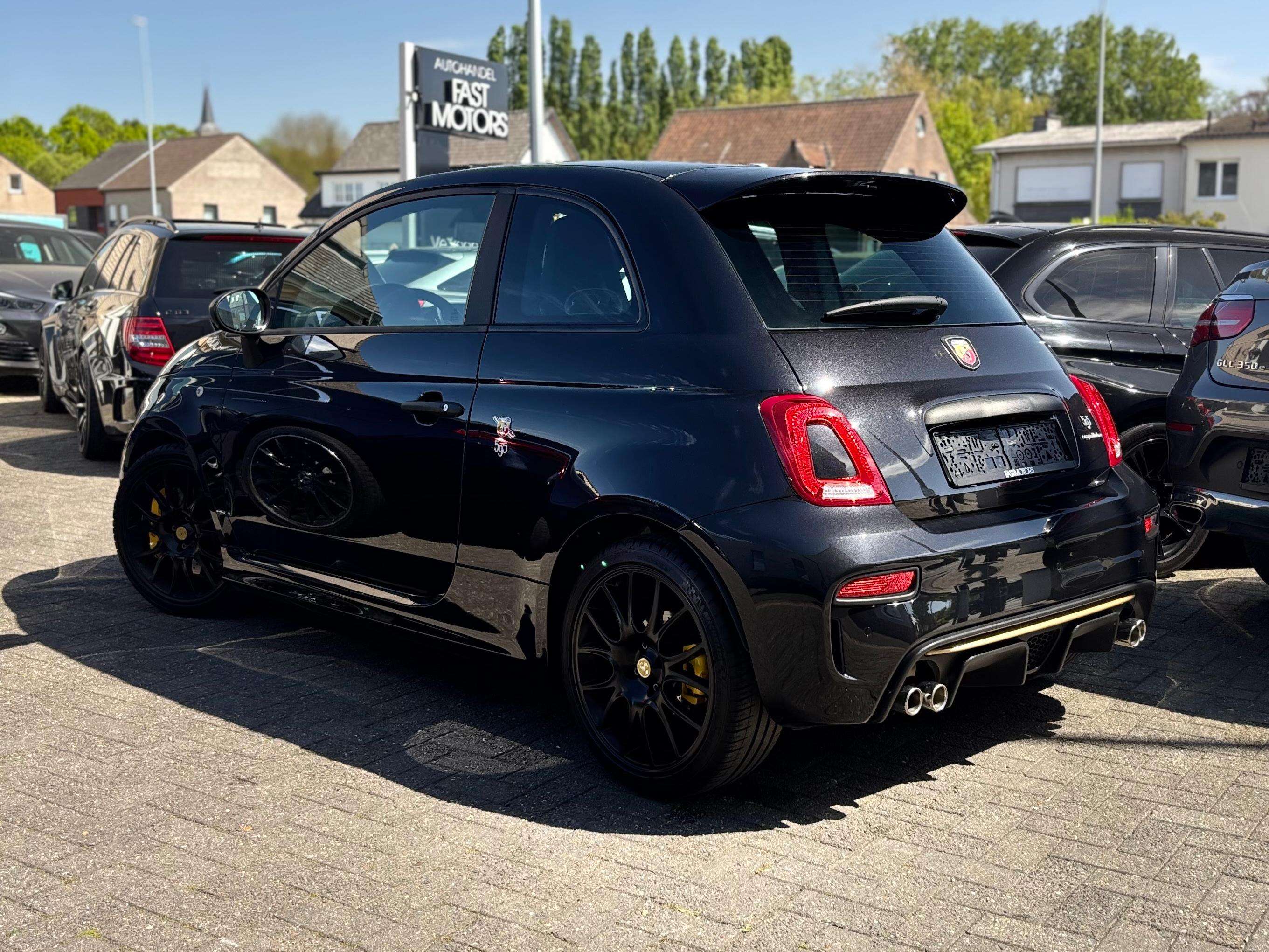 Fiat 500 Abarth 595 Competzione Carbon pack Monza exhaust Brake Upgrade Belgian Car Lot off extra's
