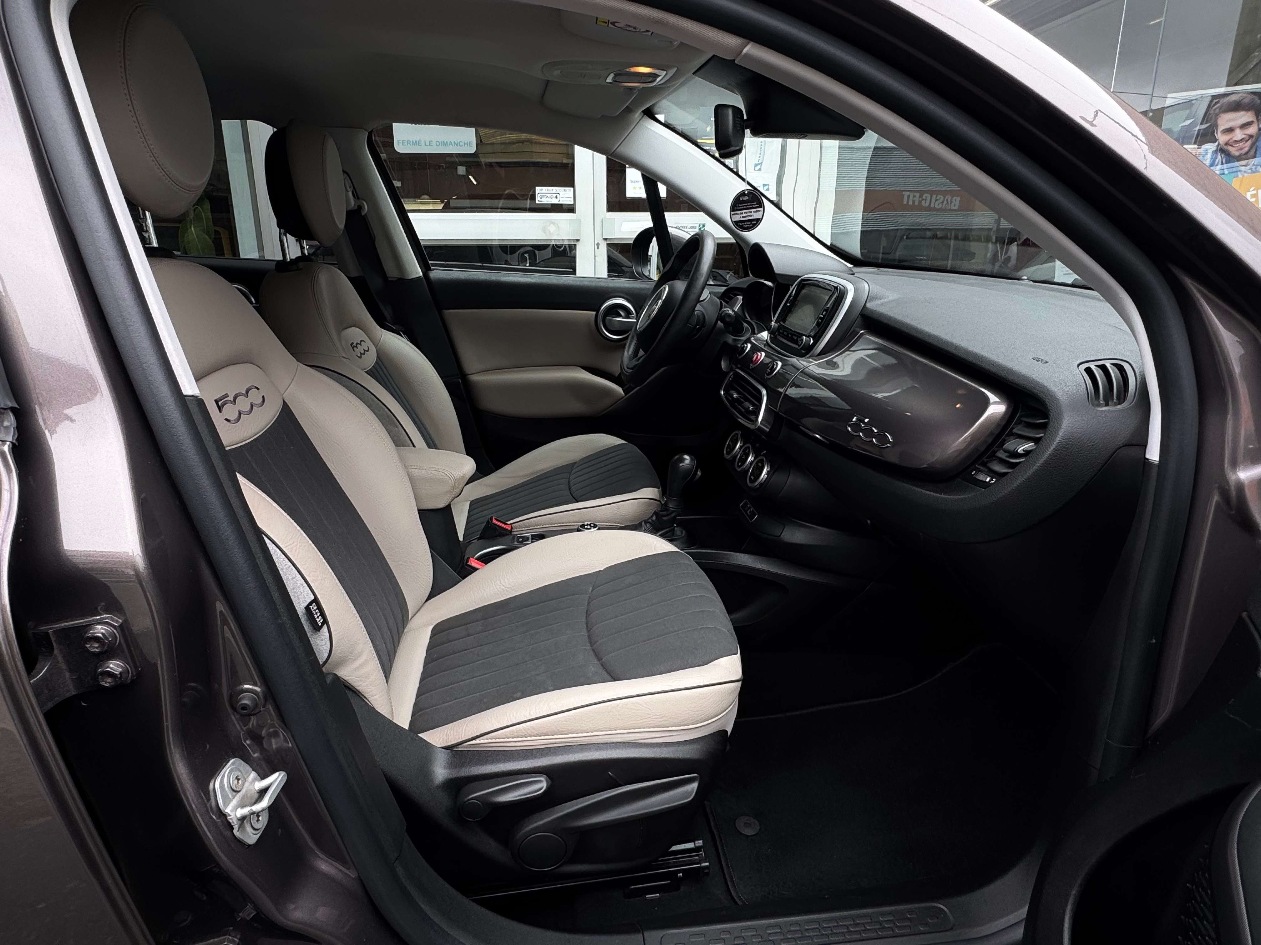Fiat 500X 1.4 MultiAir Boite Auto Gps Semi Cuir Jante  Airco  Carnet Euro 6B