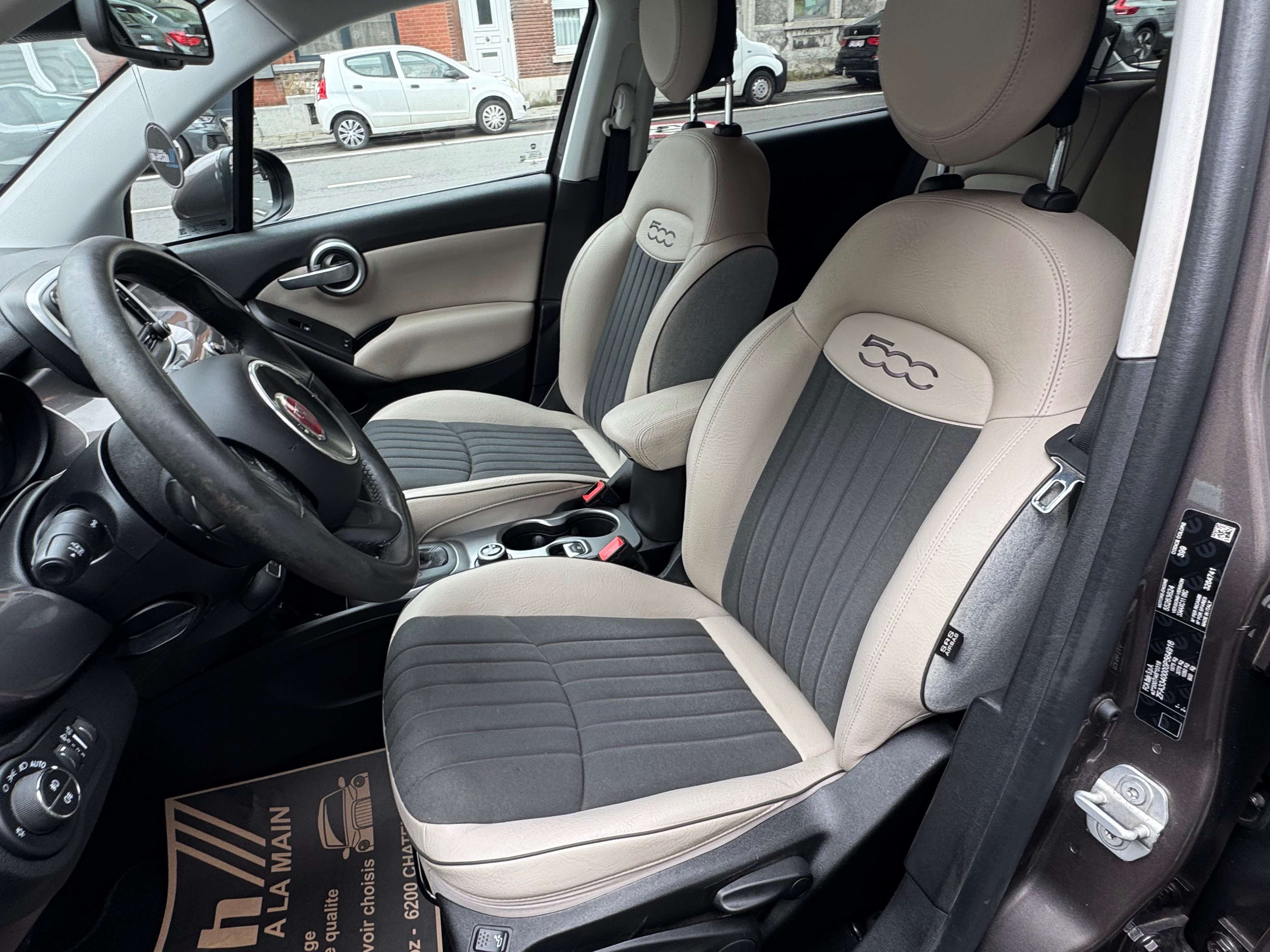 Fiat 500X 1.4 MultiAir Boite Auto Gps Semi Cuir Jante  Airco  Carnet Euro 6B