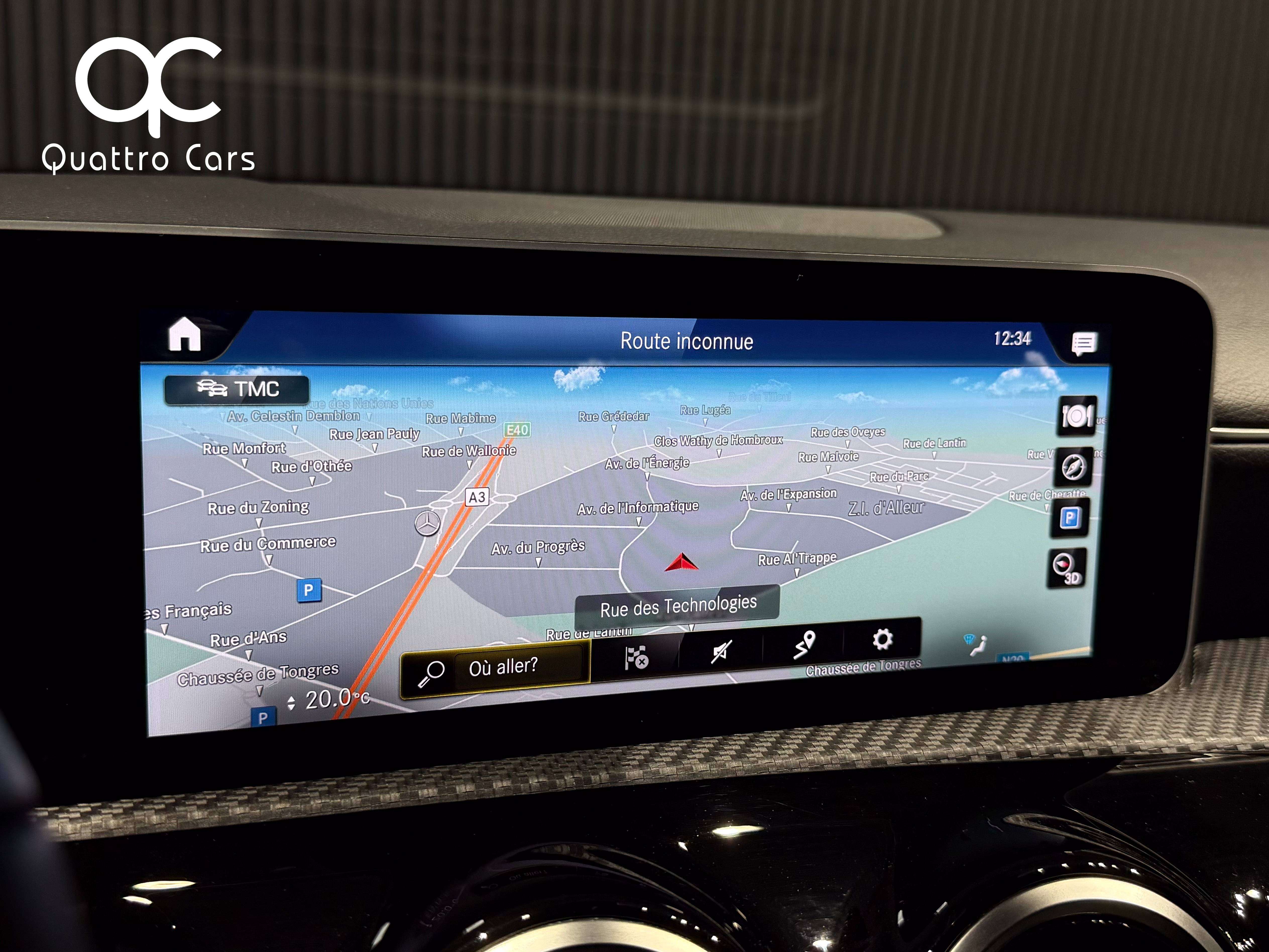 Mercedes-Benz A 160 Essence / Double écran / Led / Gps / Camera / 2019
