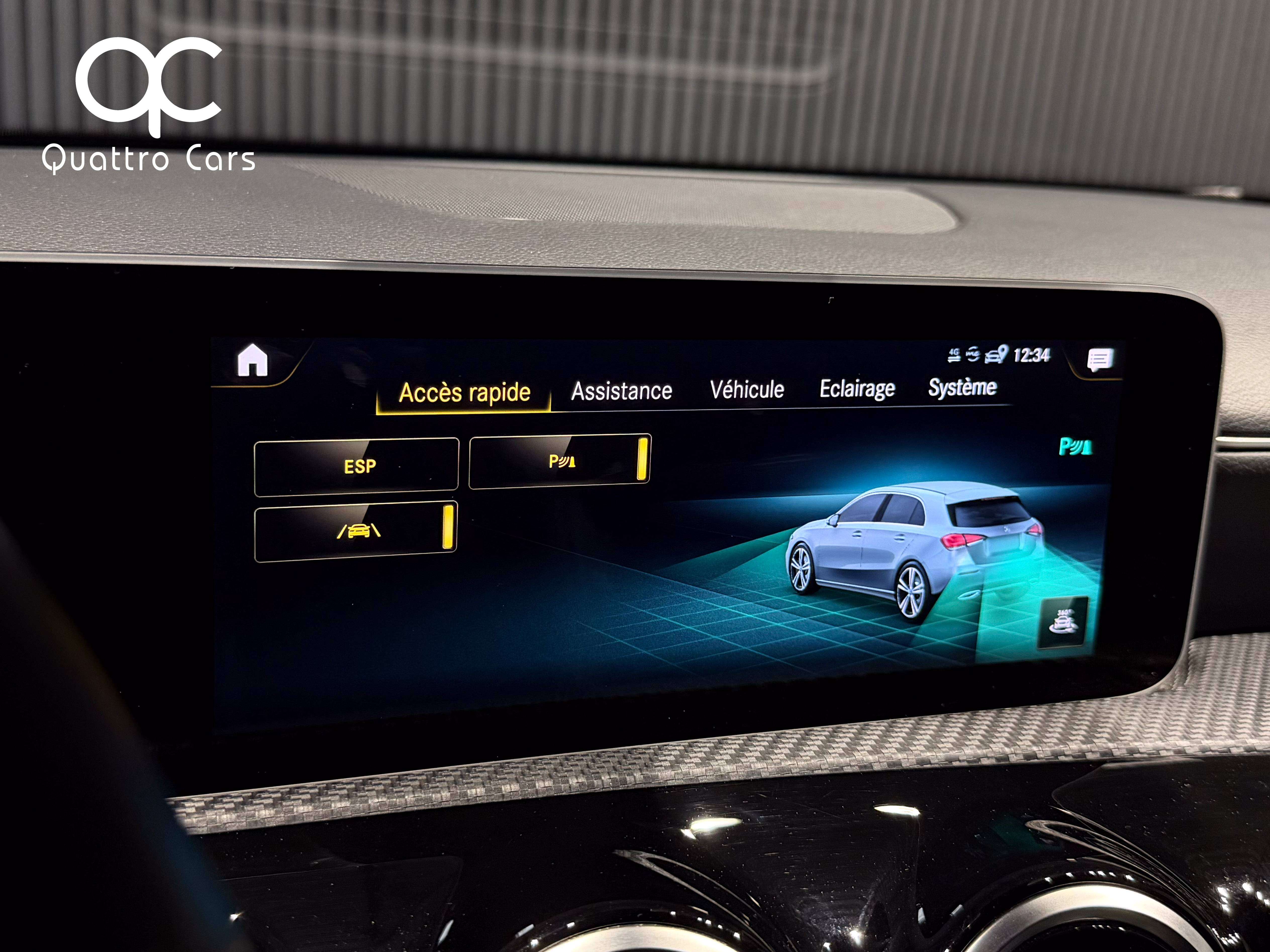 Mercedes-Benz A 160 Essence / Double écran / Led / Gps / Camera / 2019