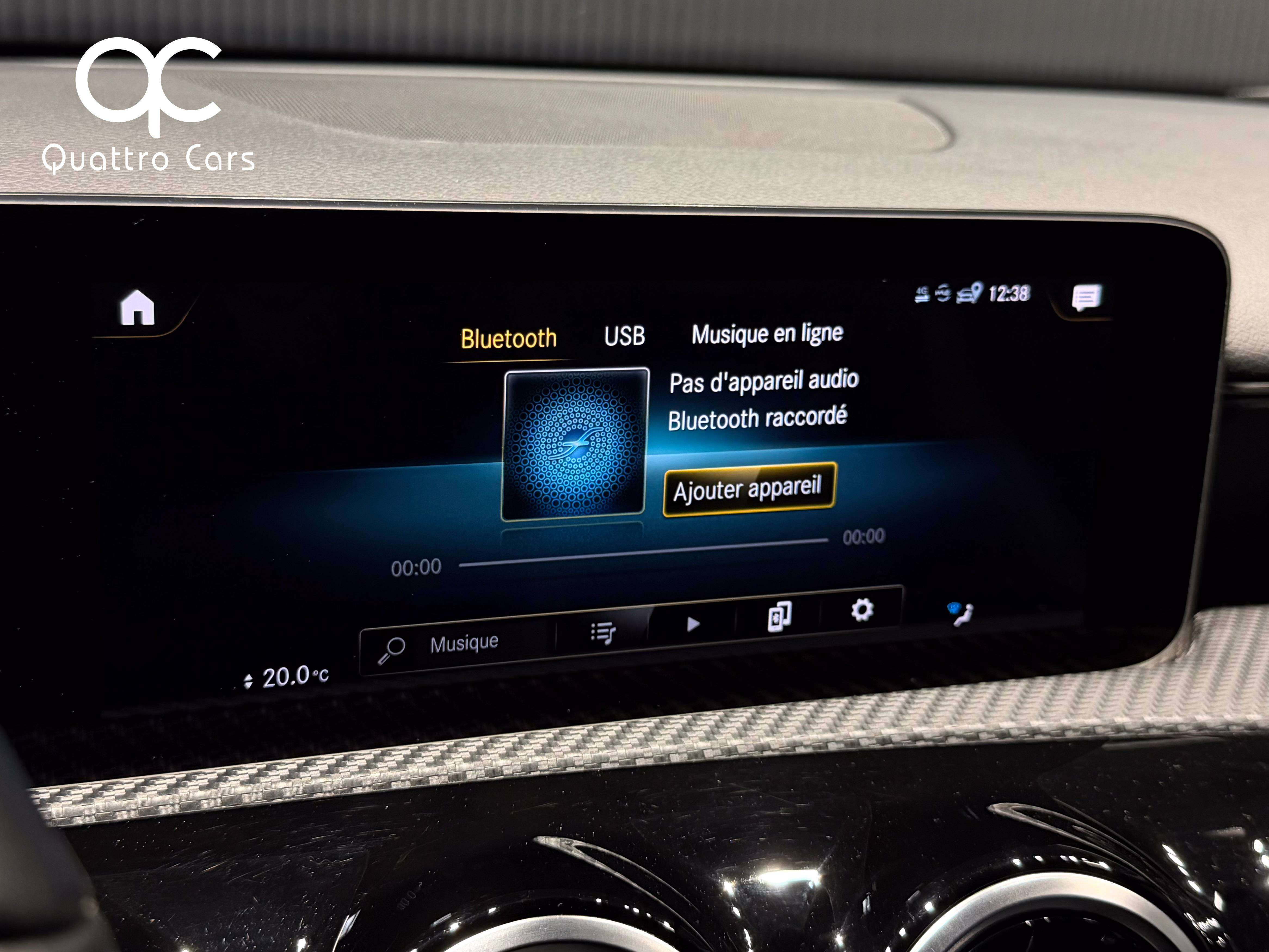 Mercedes-Benz A 160 Essence / Double écran / Led / Gps / Camera / 2019