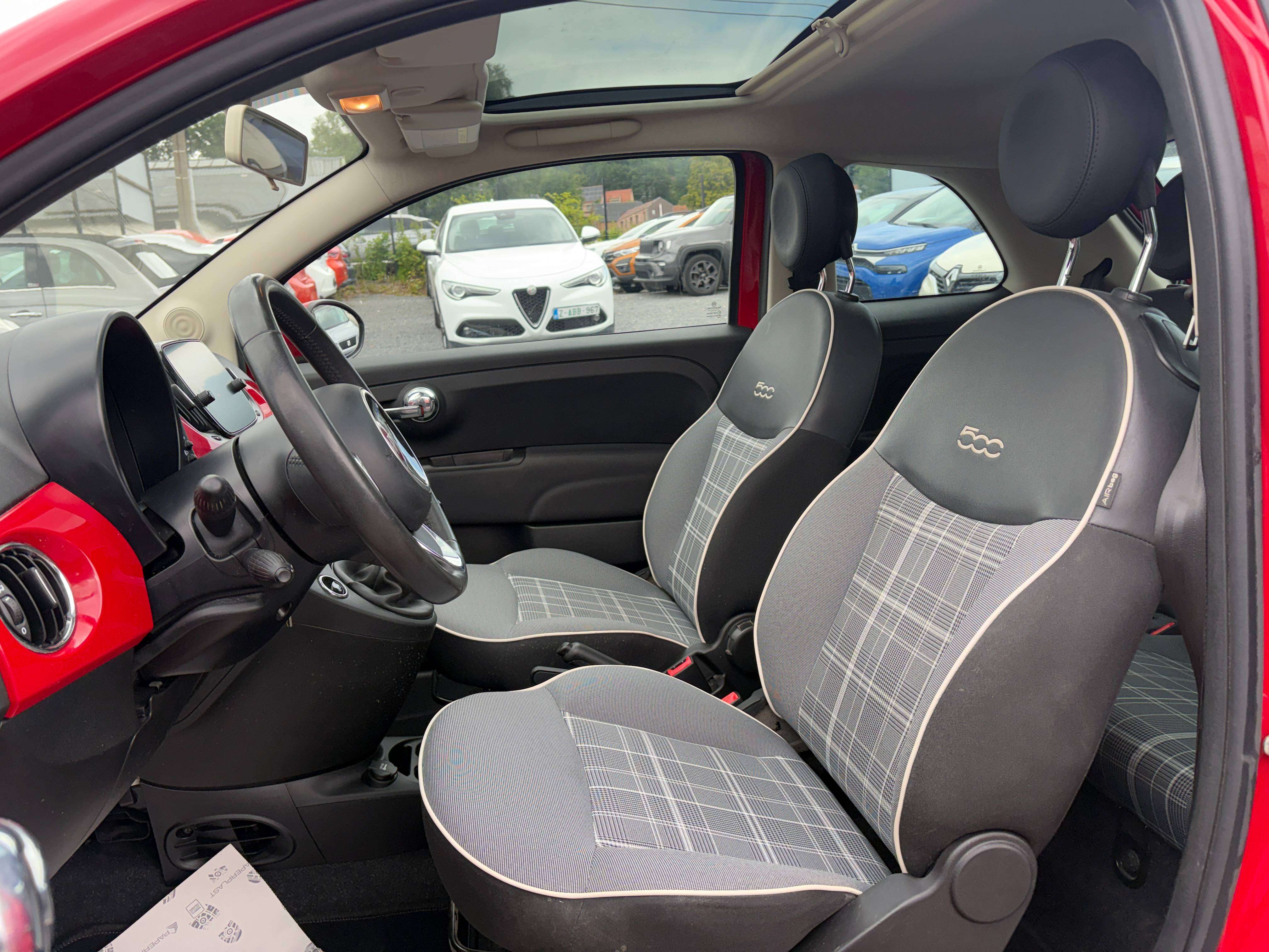 Fiat 500 1.2i Lounge - EU6 - GARANTIE 1AN -