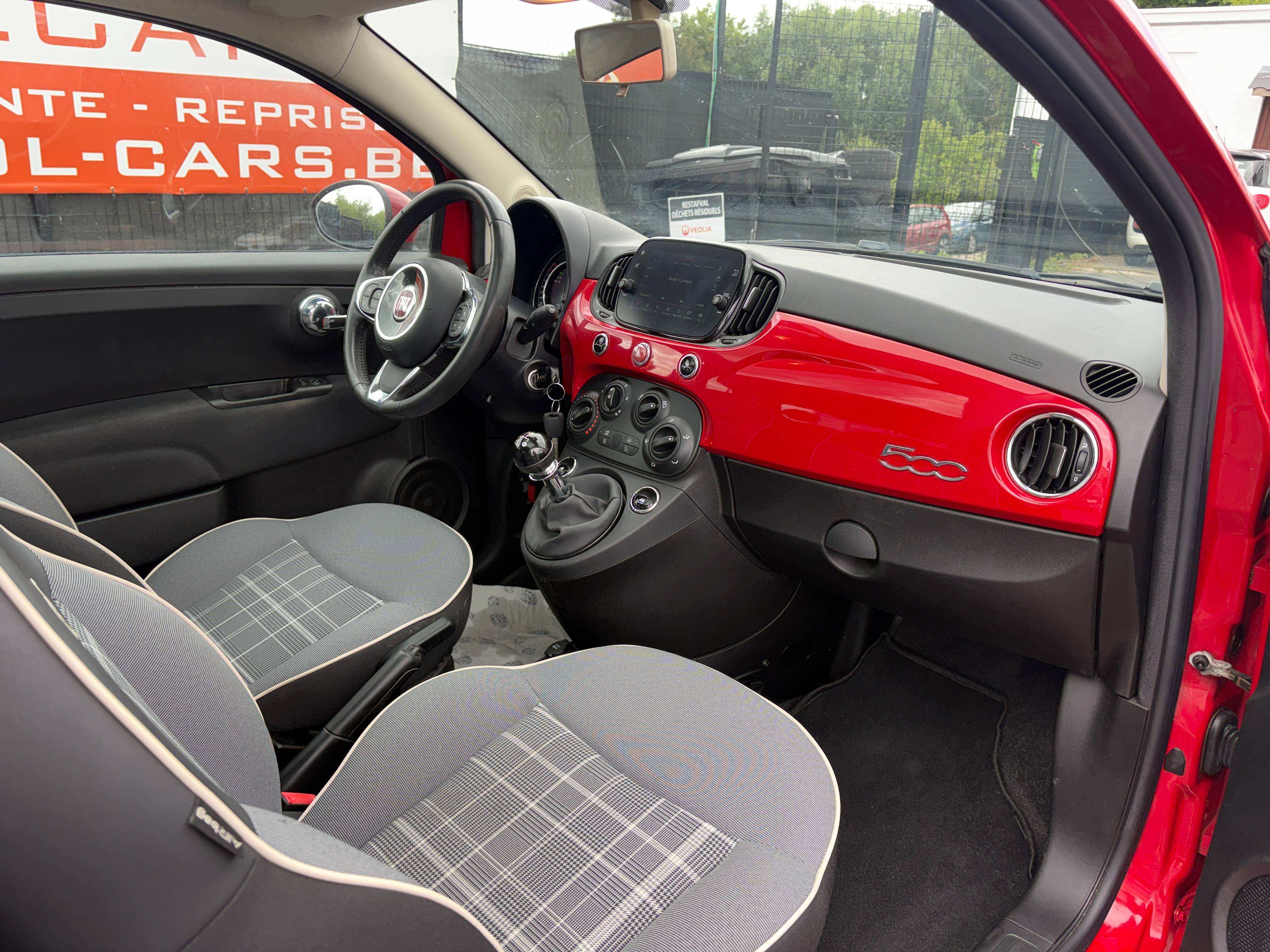 Fiat 500 1.2i Lounge - EU6 - GARANTIE 1AN -