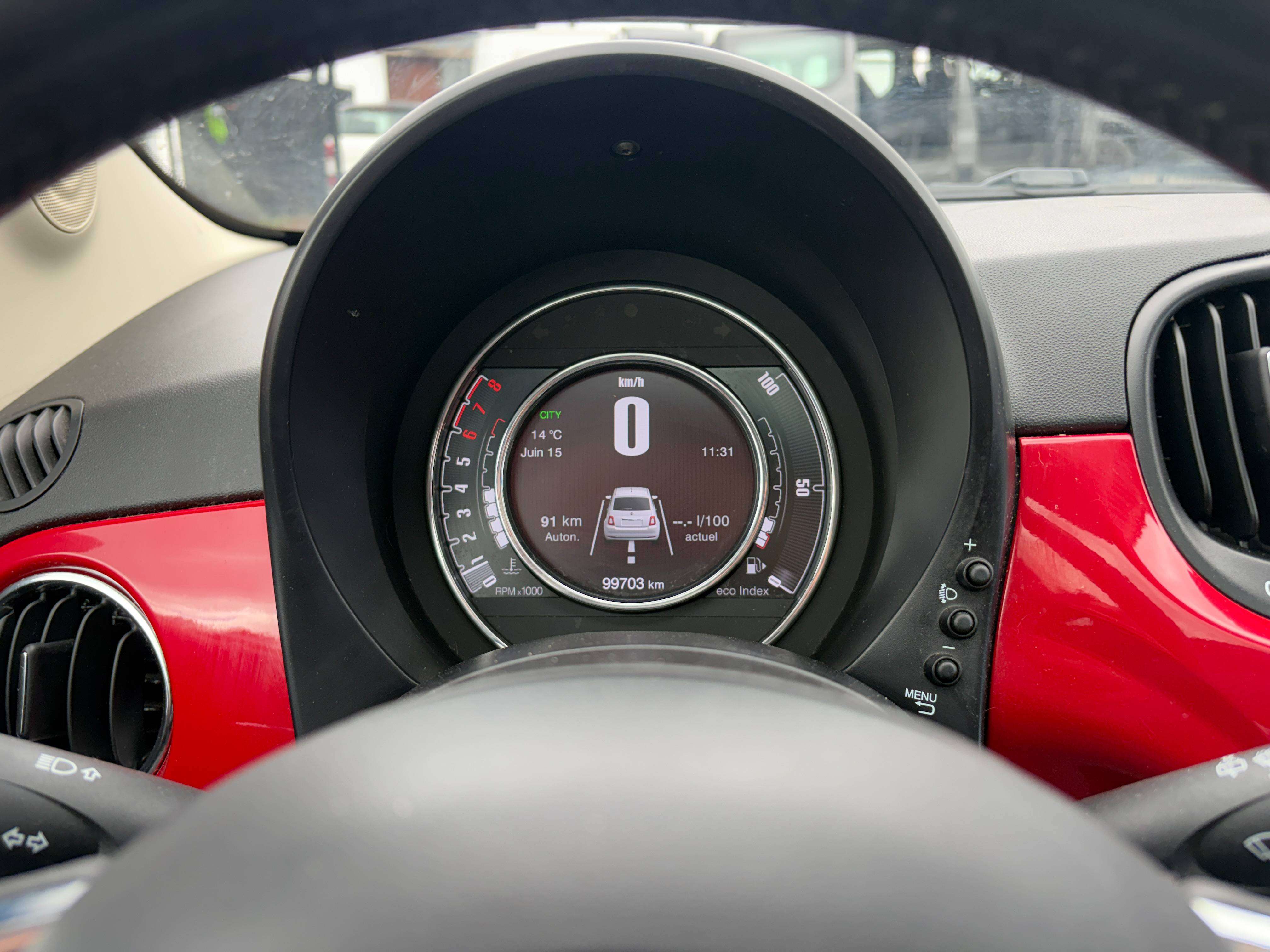 Fiat 500 1.2i Lounge - EU6 - GARANTIE 1AN -
