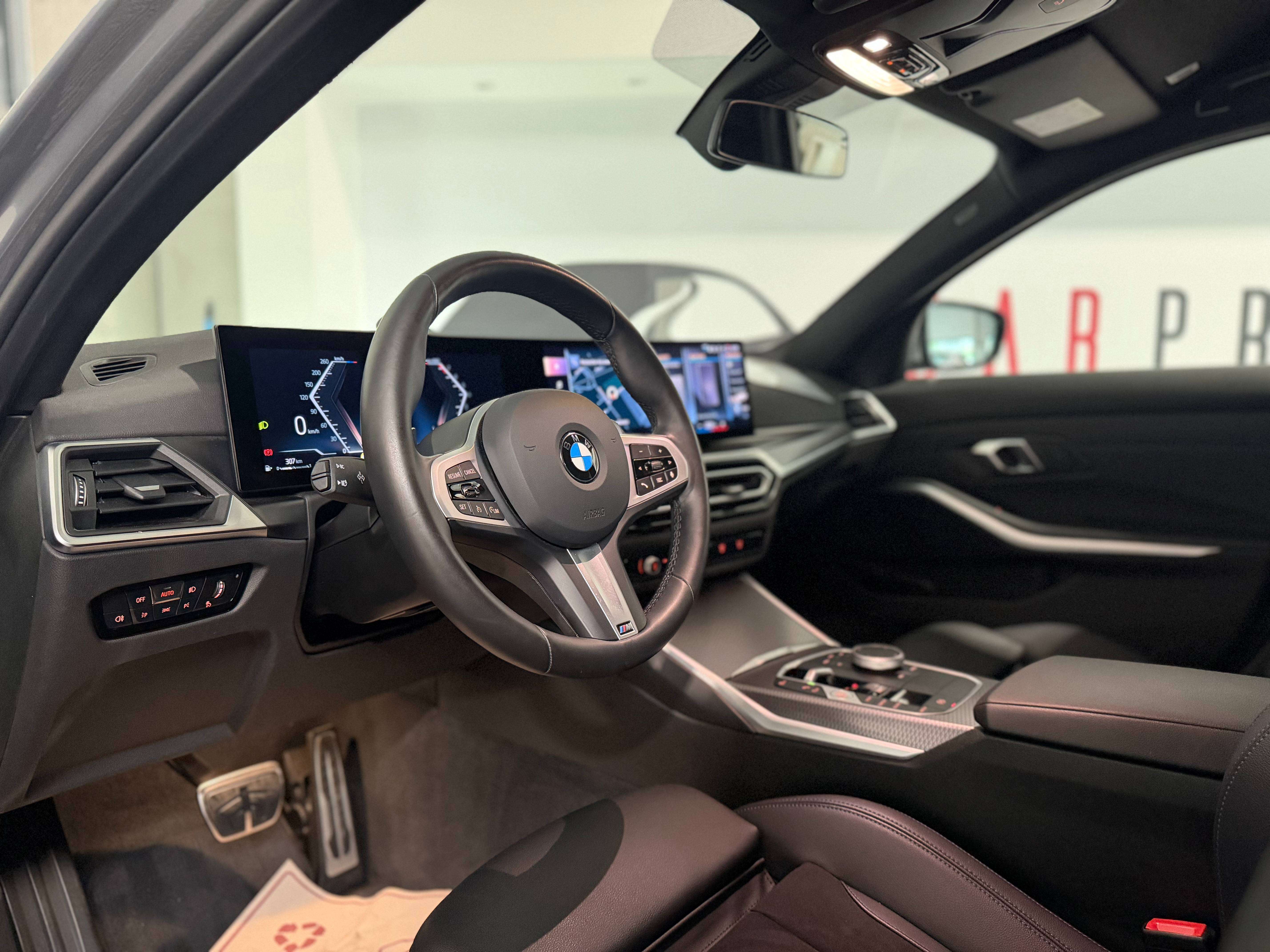 BMW 318 iA, PACK M, Apple Car-Play, Capteurs AV/AR, LED