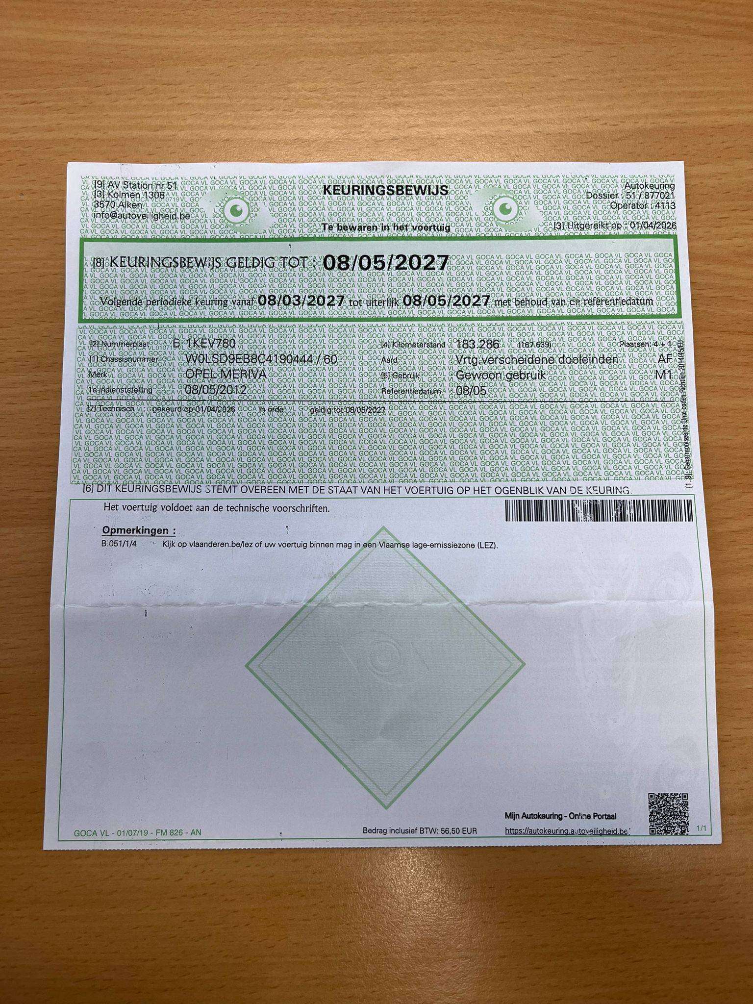 Opel Meriva 🟢1.3 DIESEL 95CV