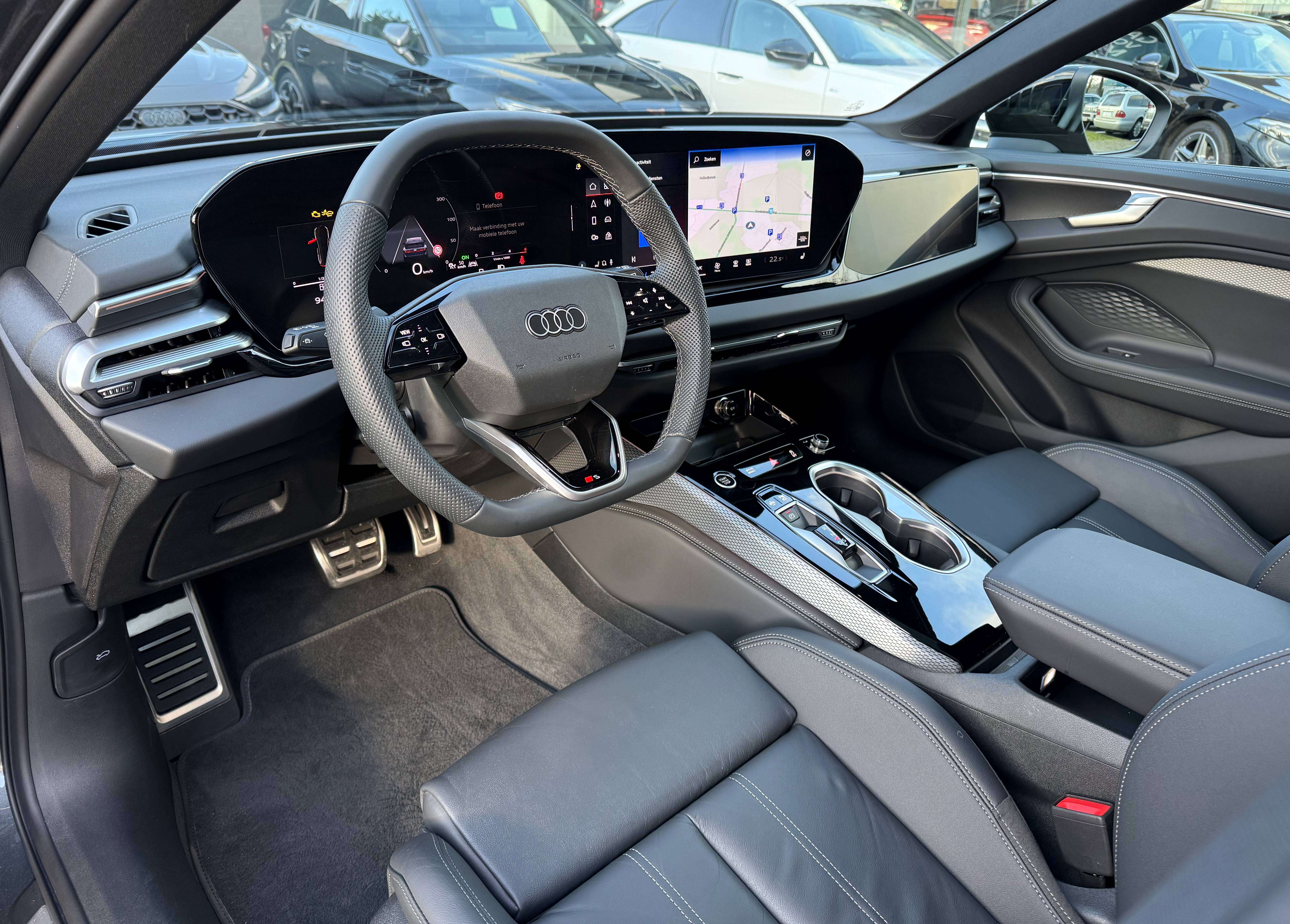Audi A6 TDI S-LINE LEDER GLAZEN DAK PASS DISP 360° CAM