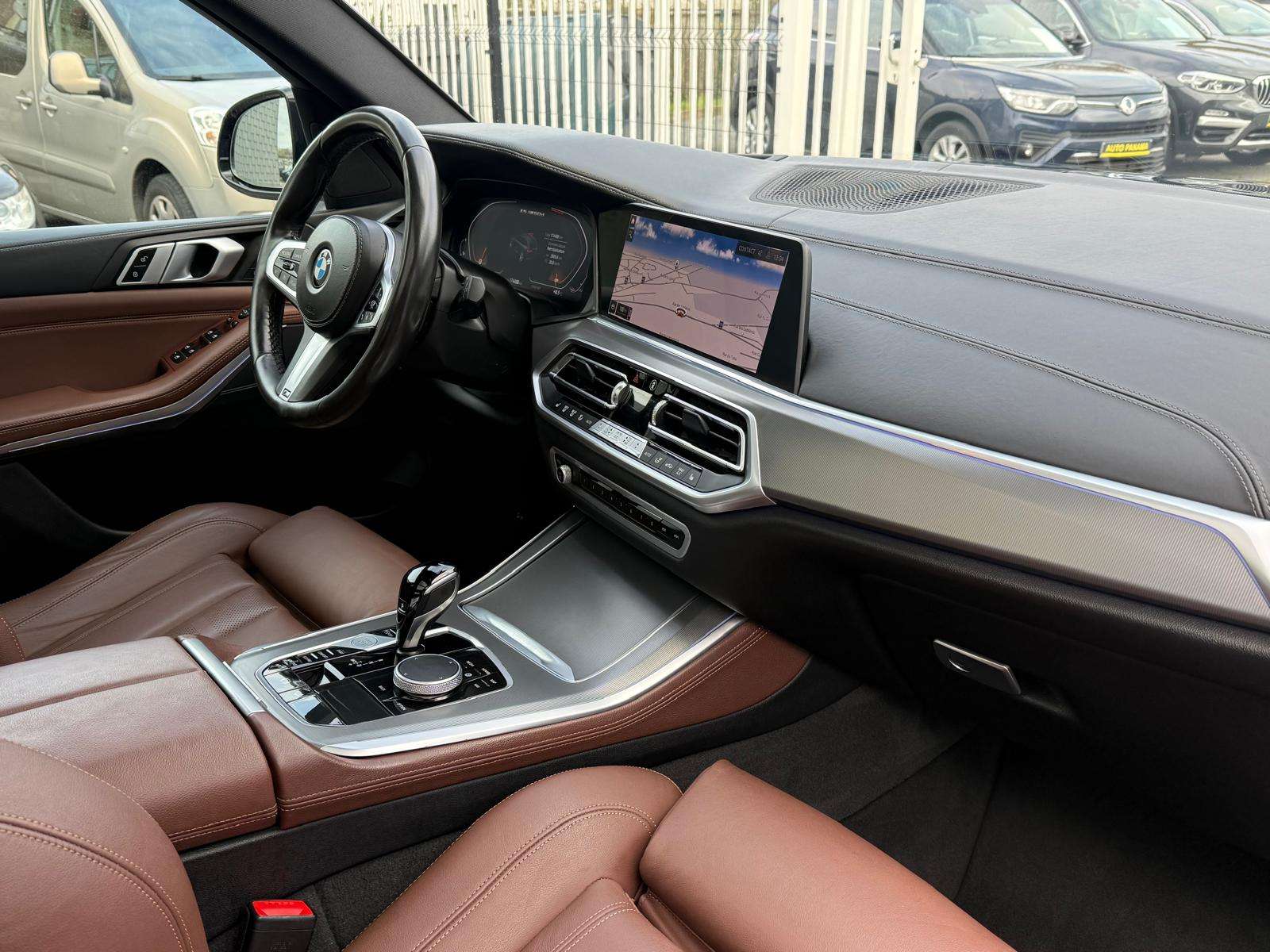 BMW X5 M M50 dAS UTULITAIRE CUIR HUD TOIT PANO AMBIANCE