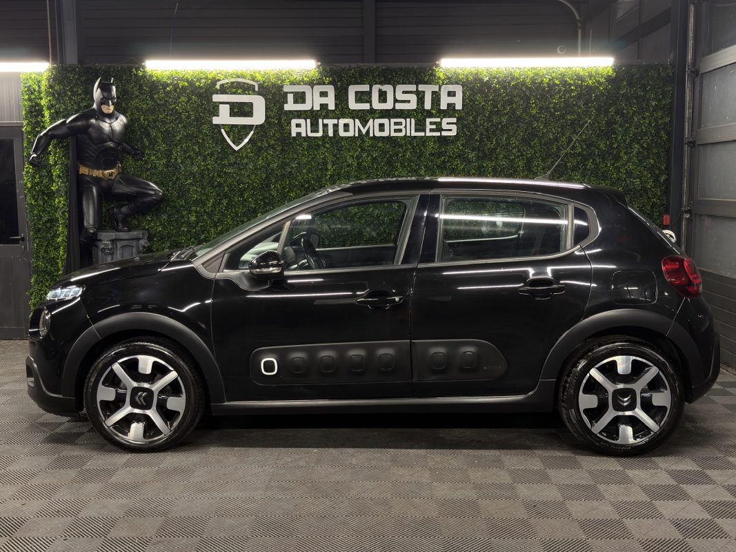Citroen C3 II SHINE 1.2 82 Cv 1ERE MAIN APPLE CARPLAY & ANDROID AUTO ECRAN TACTILE - GARANTIE 1 AN