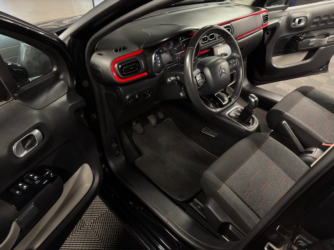 Citroen C3 II SHINE 1.2 82 Cv 1ERE MAIN APPLE CARPLAY & ANDROID AUTO ECRAN TACTILE - GARANTIE 1 AN