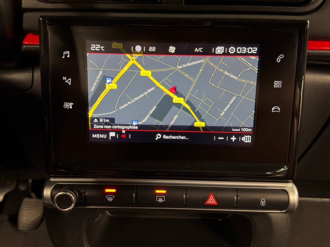 Citroen C3 II SHINE 1.2 82 Cv 1ERE MAIN APPLE CARPLAY & ANDROID AUTO ECRAN TACTILE - GARANTIE 1 AN