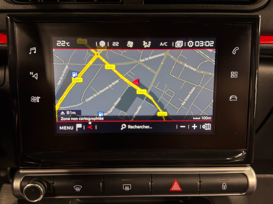 Citroen C3 II SHINE 1.2 82 Cv 1ERE MAIN APPLE CARPLAY & ANDROID AUTO ECRAN TACTILE - GARANTIE 1 AN
