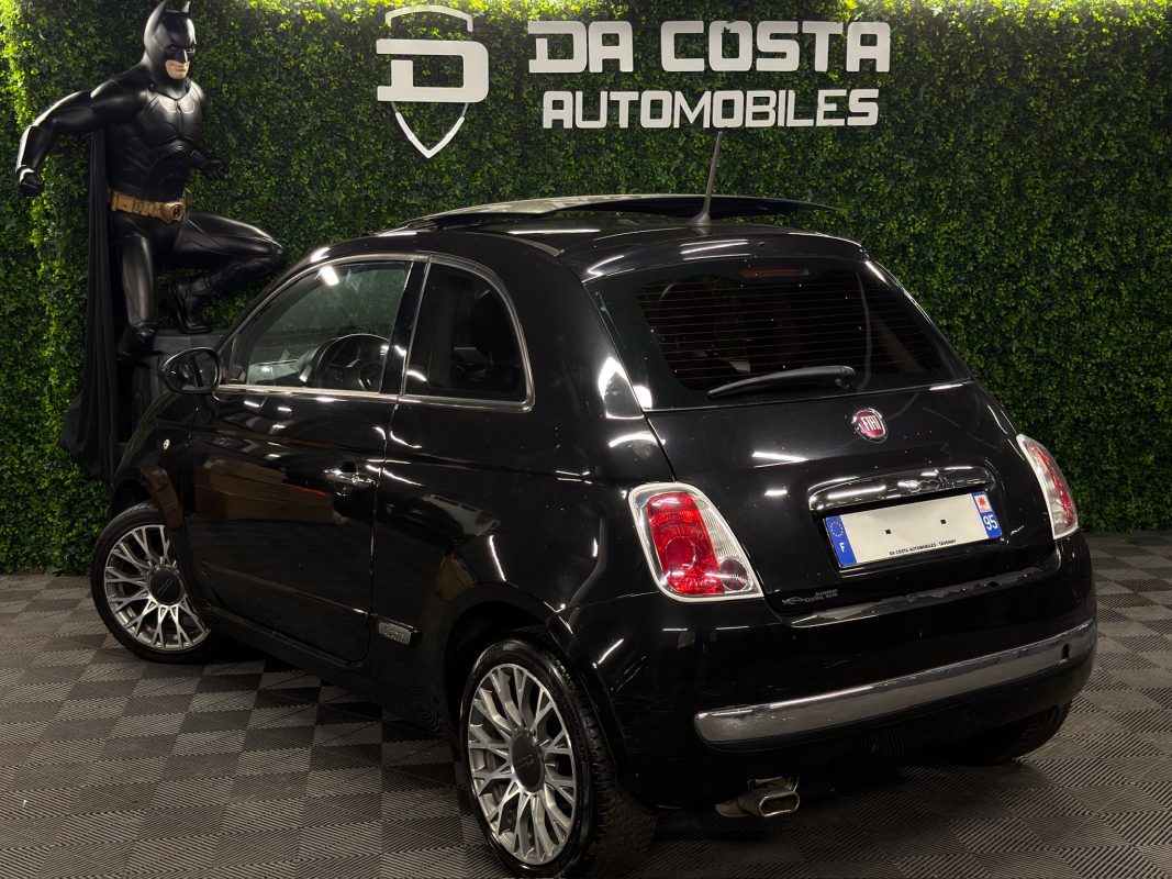 Fiat 500 II LOUNGE 1.2 69 INTERIEUR CUIR TOIT PANORAMIQUE CLIM AUTOMATIQUE CritAir1 - GARANTIE 1 AN