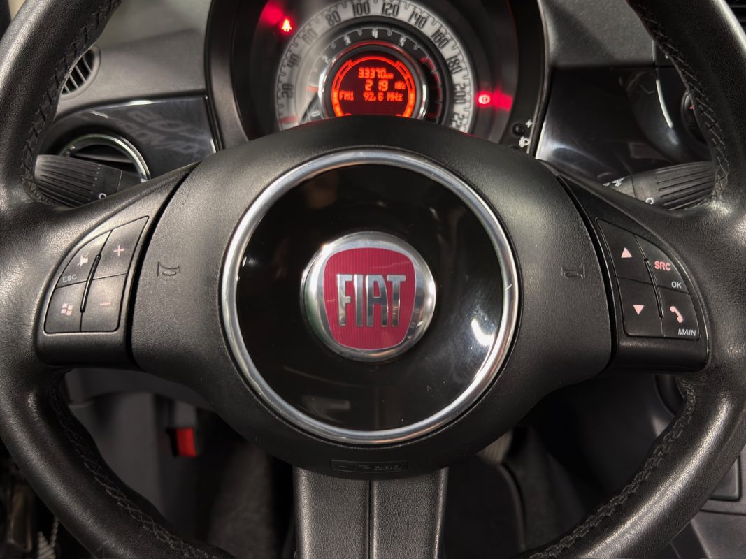 Fiat 500 II LOUNGE 1.2 69 INTERIEUR CUIR TOIT PANORAMIQUE CLIM AUTOMATIQUE CritAir1 - GARANTIE 1 AN