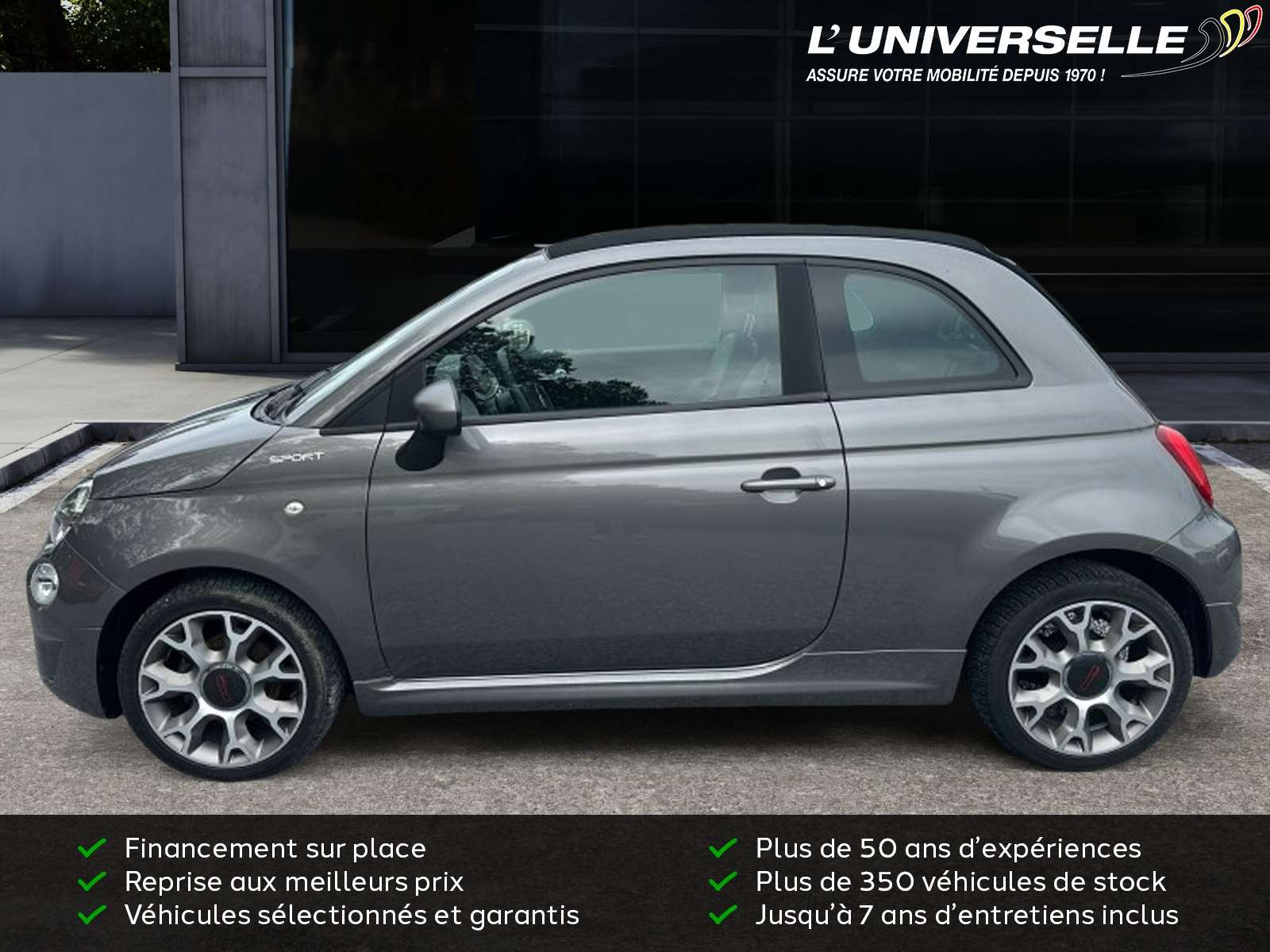 Fiat 500C SPORT MHEV