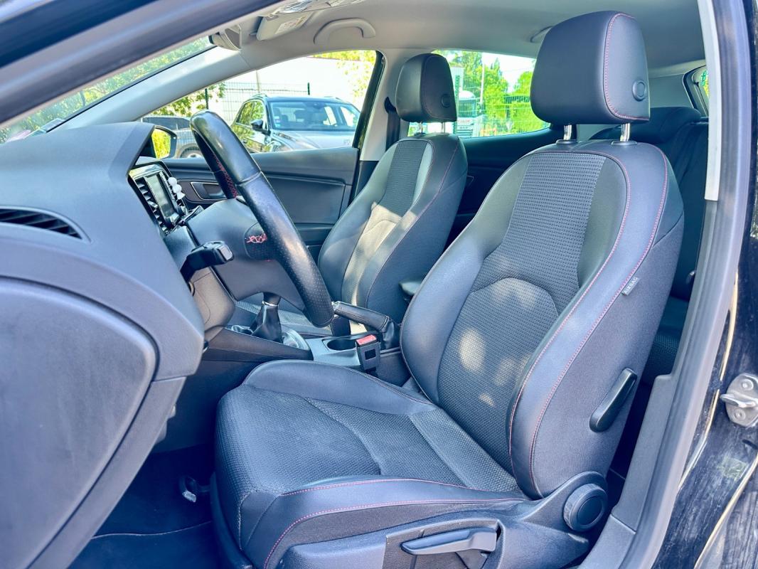 Seat Leon 1.4 TSI 150 Start/Stop ACT FR - 1 ERE MAIN CARPLAY ANDROID AUTO CT OK ET SUIVI ENTRETIEN