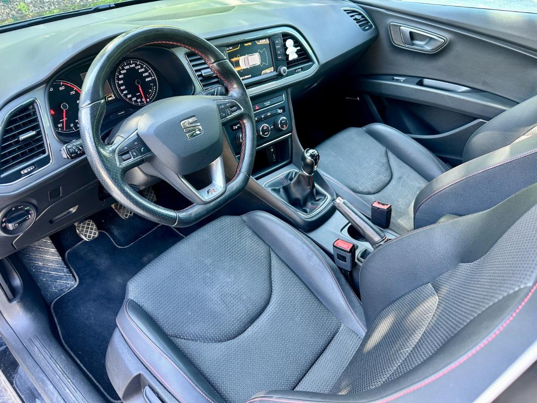 Seat Leon 1.4 TSI 150 Start/Stop ACT FR - 1 ERE MAIN CARPLAY ANDROID AUTO CT OK ET SUIVI ENTRETIEN