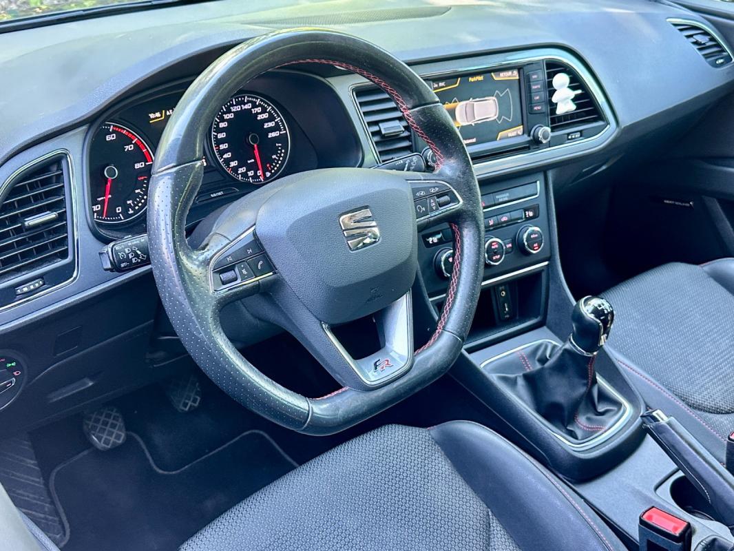 Seat Leon 1.4 TSI 150 Start/Stop ACT FR - 1 ERE MAIN CARPLAY ANDROID AUTO CT OK ET SUIVI ENTRETIEN