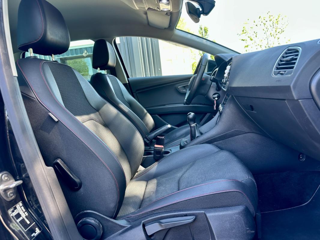 Seat Leon 1.4 TSI 150 Start/Stop ACT FR - 1 ERE MAIN CARPLAY ANDROID AUTO CT OK ET SUIVI ENTRETIEN