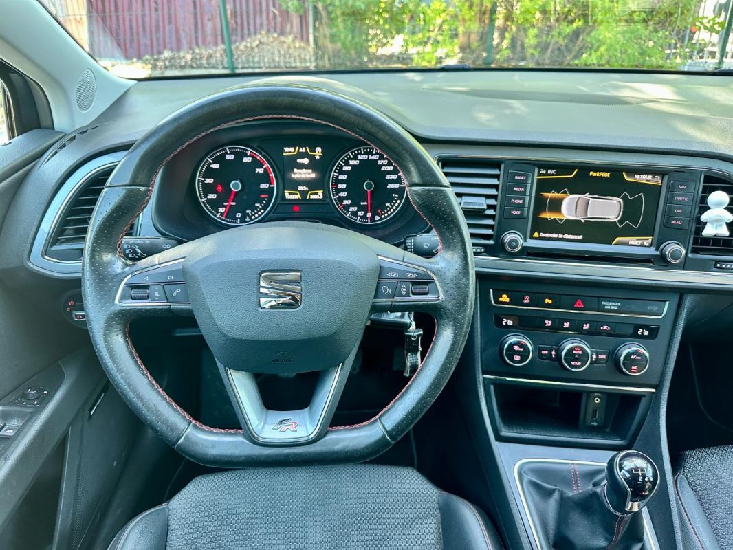 Seat Leon 1.4 TSI 150 Start/Stop ACT FR - 1 ERE MAIN CARPLAY ANDROID AUTO CT OK ET SUIVI ENTRETIEN
