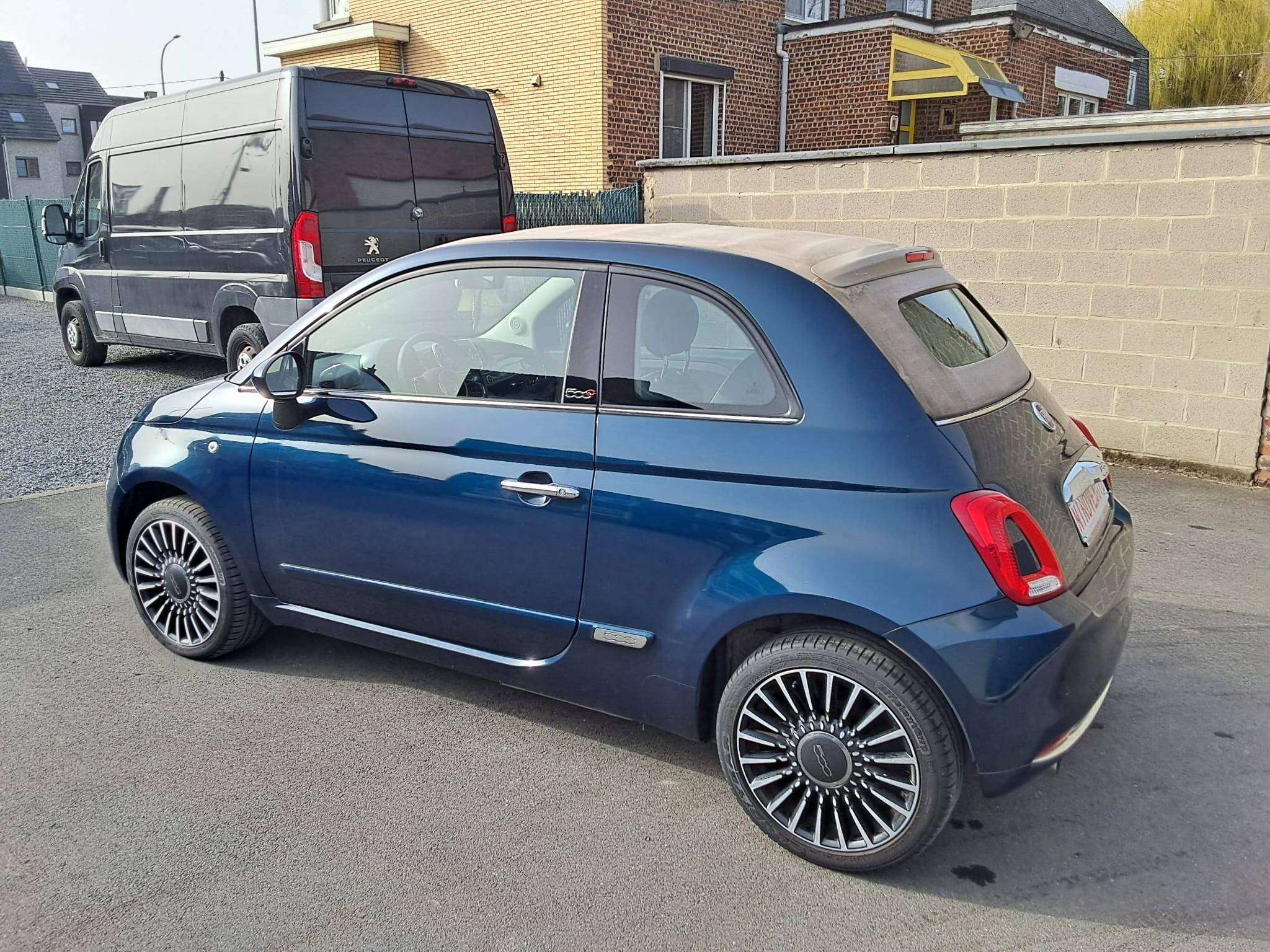 Fiat 500C 1.2i Lounge CABRIO NAVI BT AIRCO 38000km