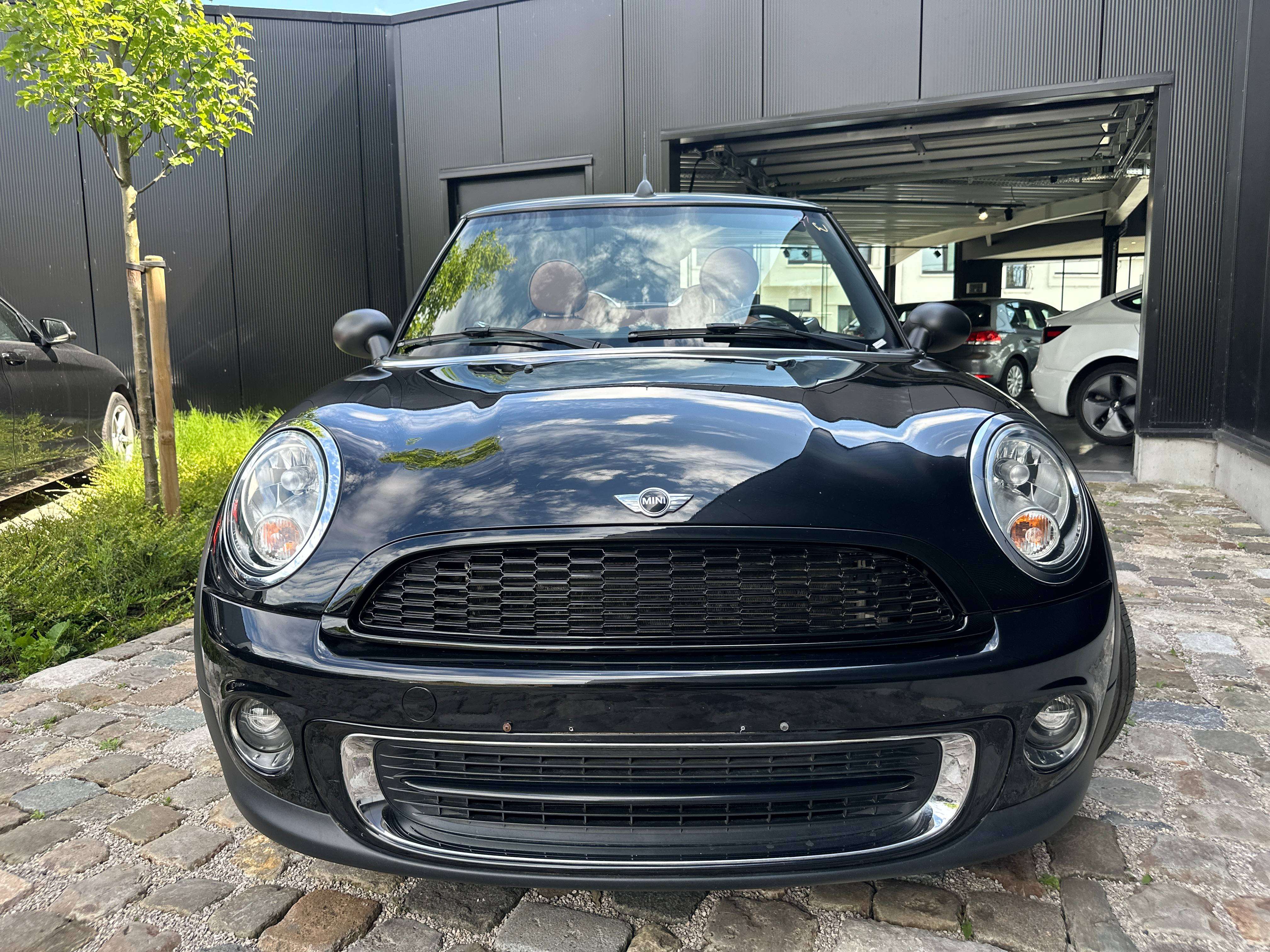 MINI One Cabrio Cabriolet 1.6i One, BRUIN LEDER, zeer mooi , Uniek exemplaar,Voor Liefhebber/Garantie