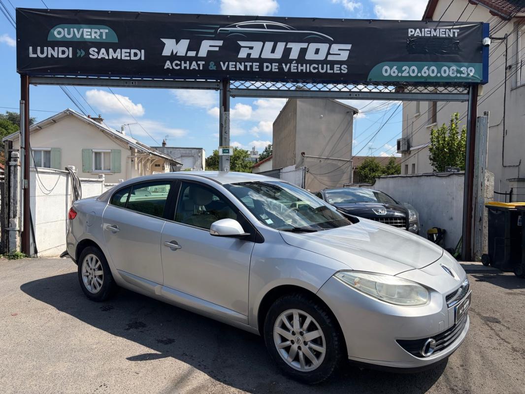 Renault Fluence 1.5l DCI PRIVILÈGE SUIVIE D ENTRETIENT GPS SEMI CUIR RADAR PAYEMENT EN 3FOIS