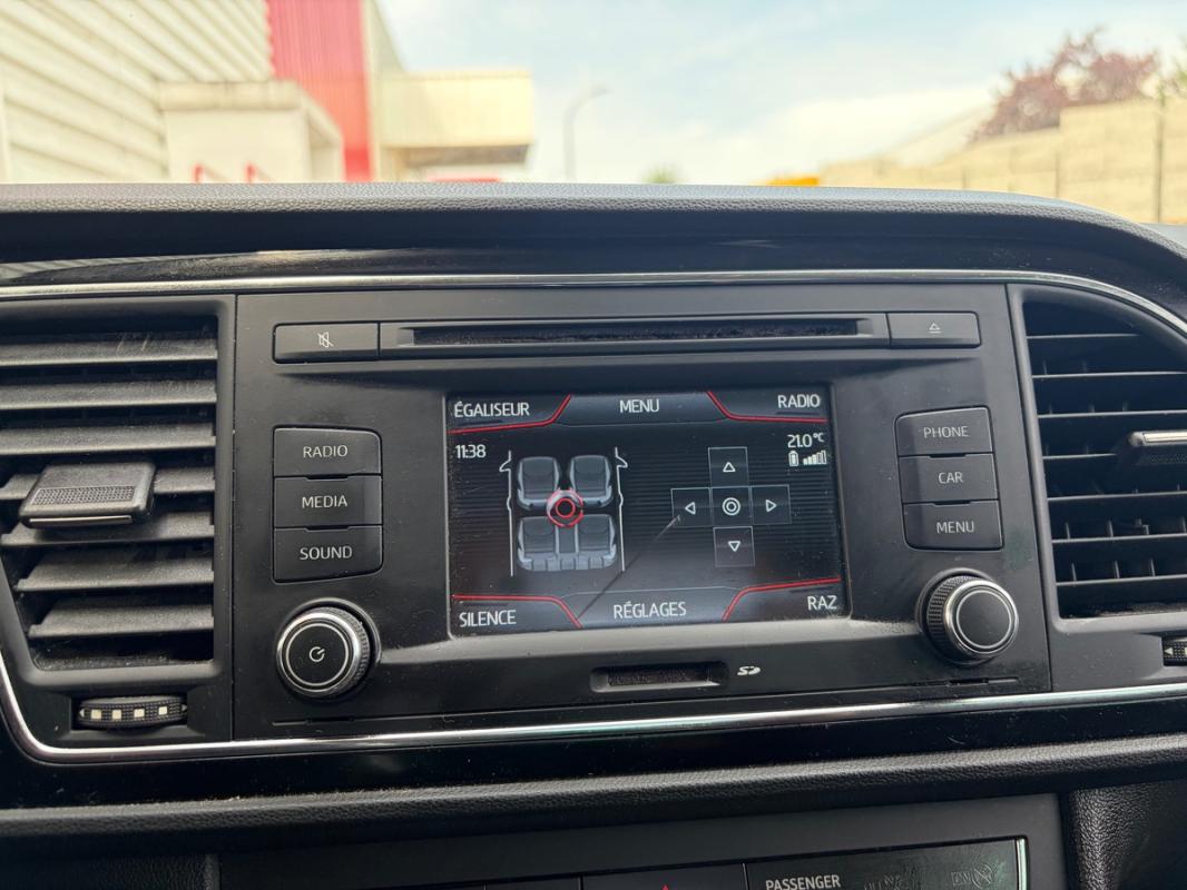 Seat Leon III 105 TDI 2013 TOUT LE SUIVIE D ENTRETIENT RADAR RÉGULATEURS BLUETOOTH PAYER EN 3 Fois
