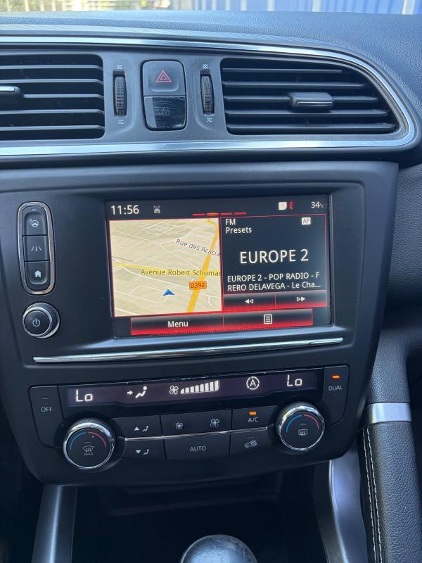 Renault Kadjar BOITE AUTO 1.5l DCI SUIVI D ENTRETIENT GPS SEMI CUIR CAMÉRA BLUETOOTH