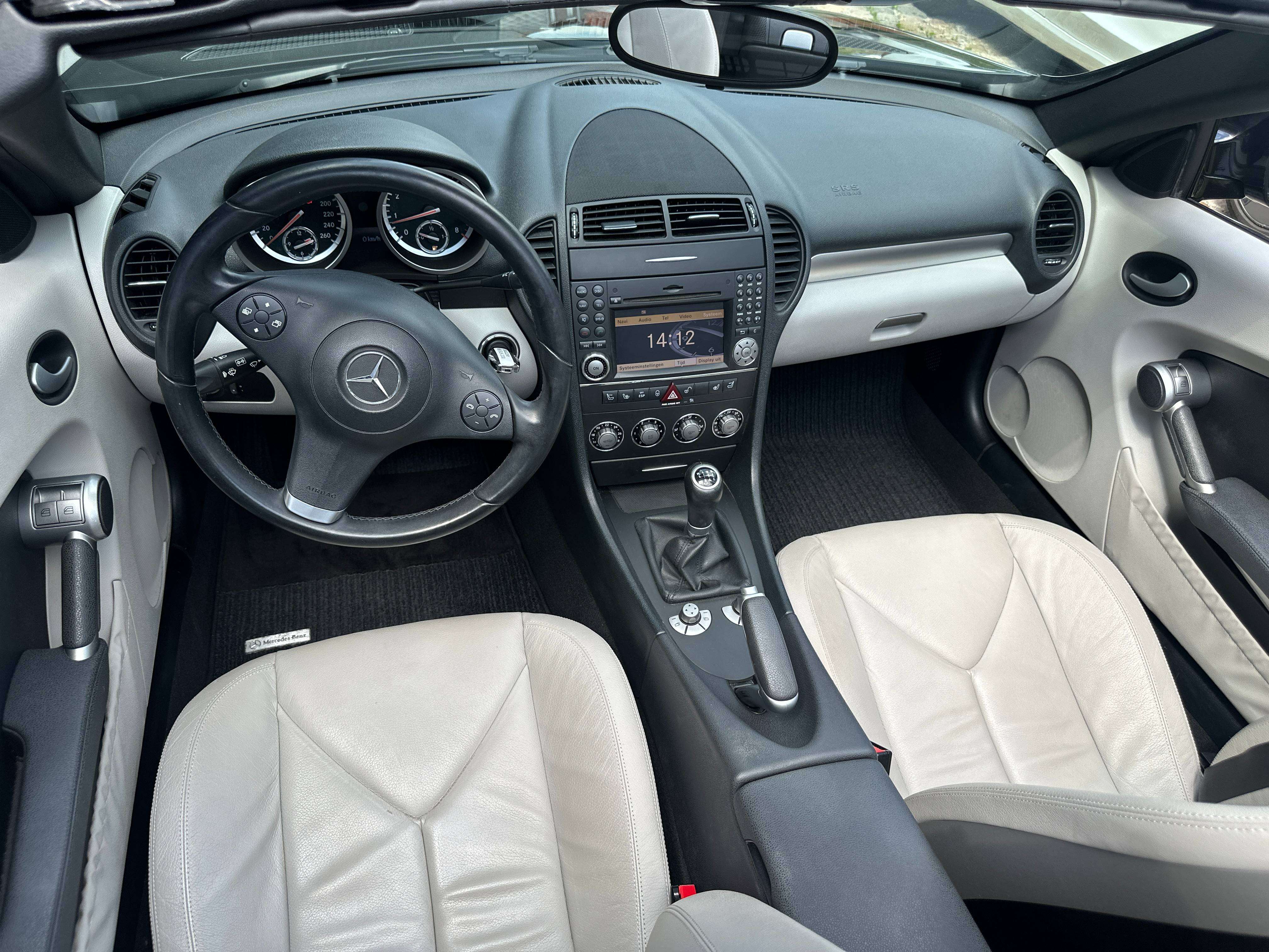 Mercedes-Benz SLK 200 SLK 200 Kompr. Edition,Grijs Leder/Airscarf/Navi/Garantie/Nieuwstaat