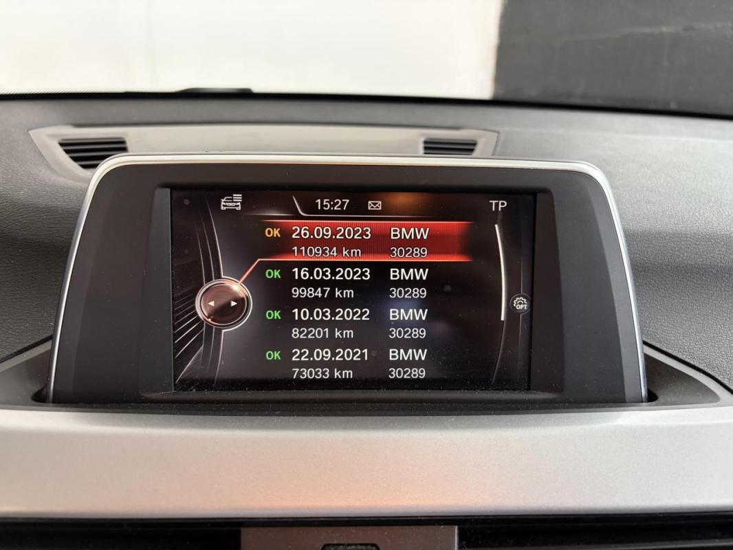 Bmw X1 sDrive 18d F48 Lounge PHASE 1 - ENTRETIEN BMW