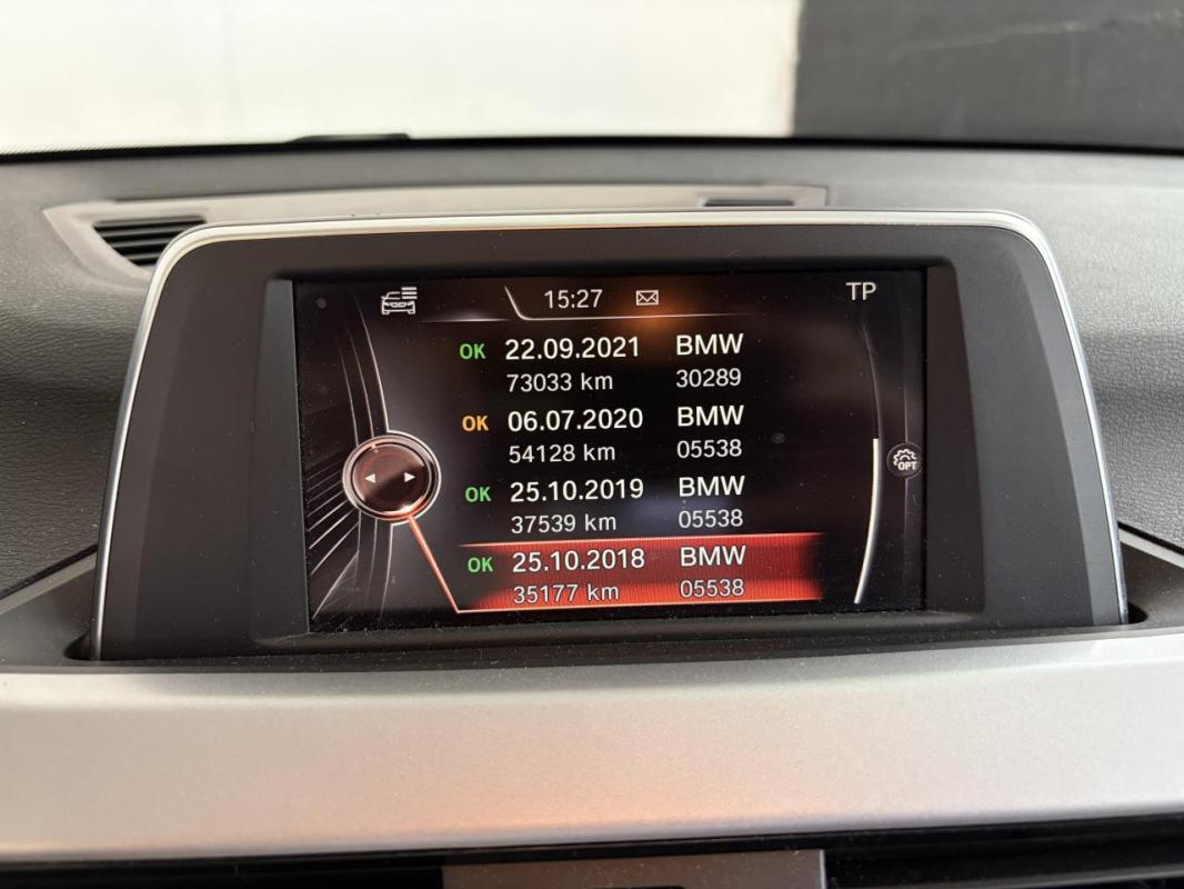 Bmw X1 sDrive 18d F48 Lounge PHASE 1 - ENTRETIEN BMW