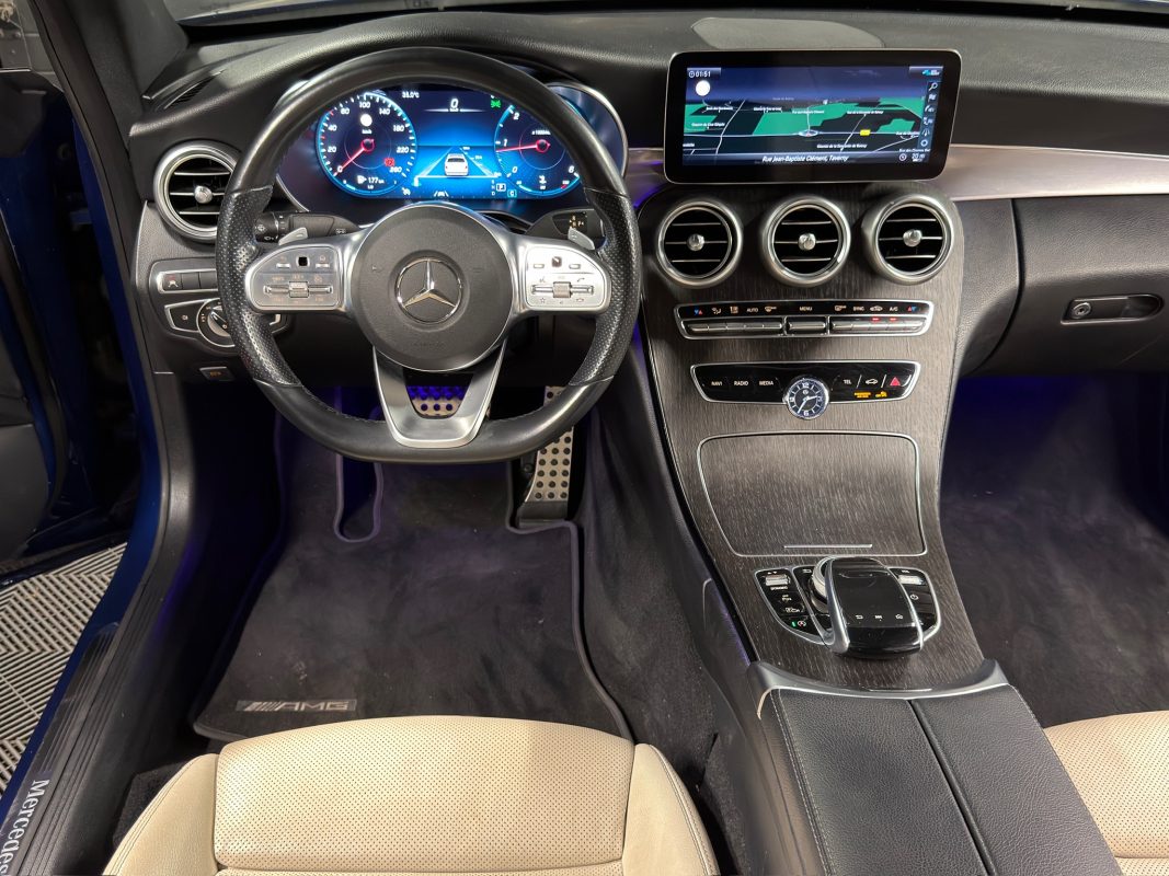 Mercedes-Benz Classe C 4 IV PHASE 2 AMG LINE 220 D 2.0 190 Cv BOITE AUTO TOIT OUVRANT VIRTUAL Garantie1an