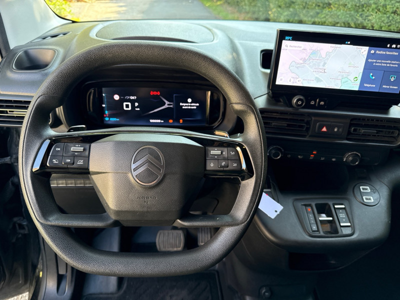 Citroen BERLINGO VAN HDI 130CH EAT8 PACK PREMIUM CONNECT // 2024 // 3 PLACES // CAMERA // GPS