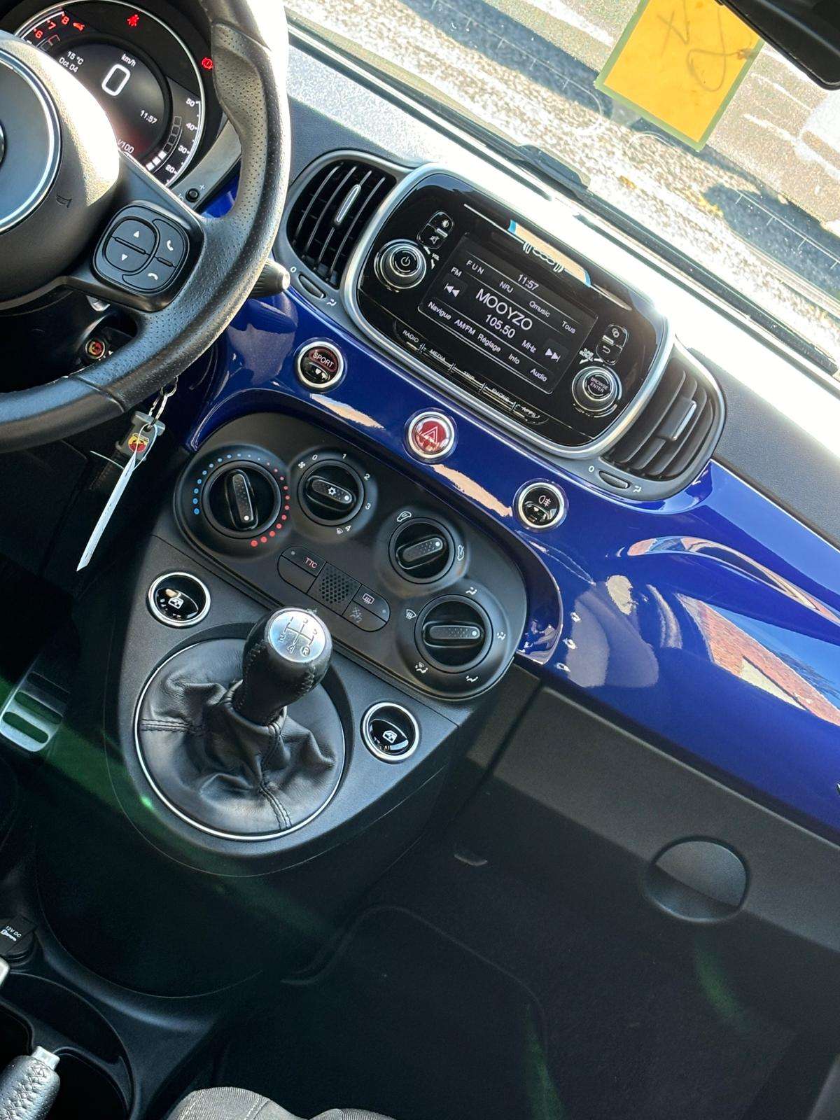 Fiat 500 Abarth 1.4i* ~~70th ANNIVERSARY~~ AIRCO  BLUETOOTH PARKHULP ACHTER