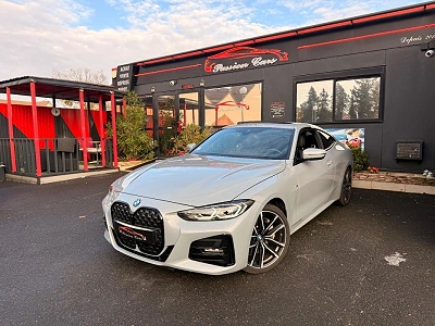 Bmw Serie 4 G22 430d xDrive 286 ch BVA8 M Sport/Toit Ouvrant/Régulateur adaptatif/Contrat d'entretien jusqu'en 2028 ou 100000km