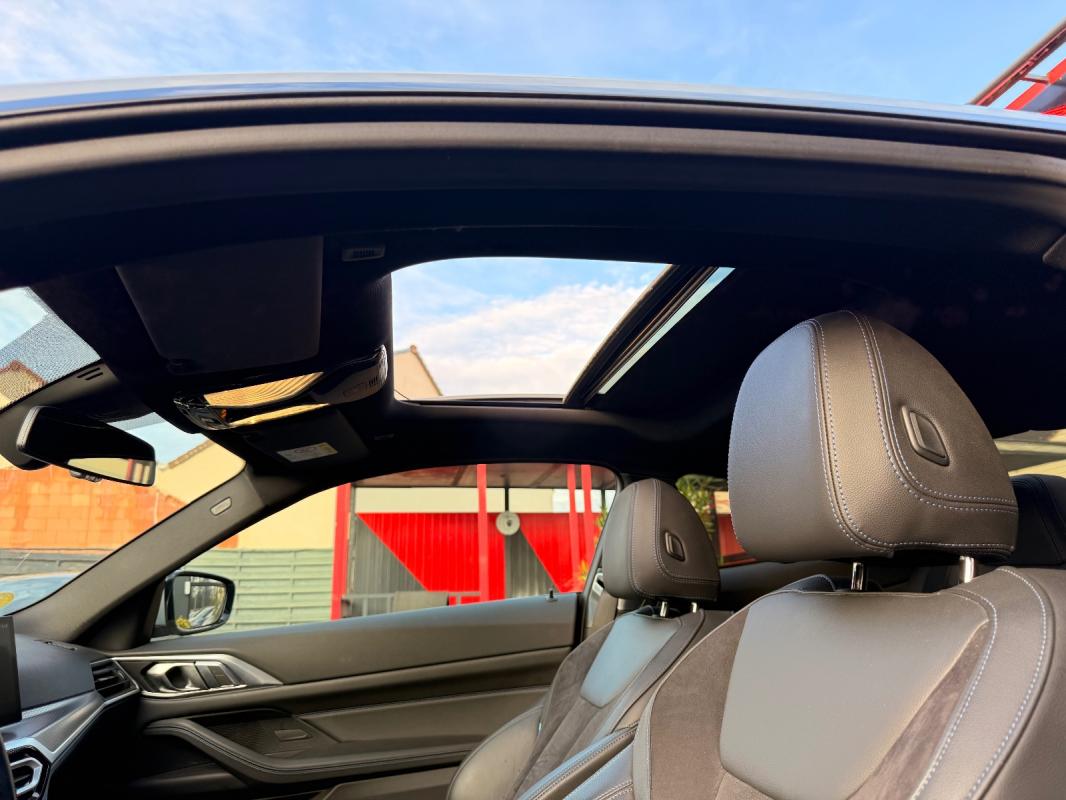 Bmw Serie 4 G22 430d xDrive 286 ch BVA8 M Sport/Toit Ouvrant/Régulateur adaptatif/Contrat d'entretien jusqu'en 2028 ou 100000km
