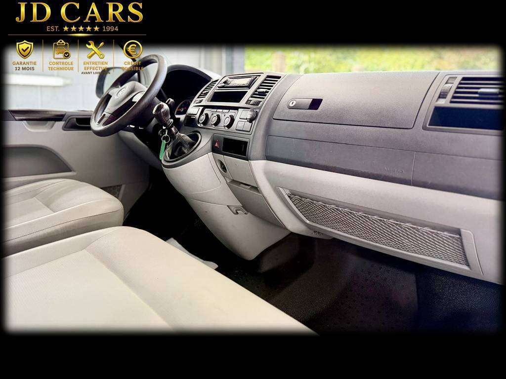 Volkswagen T5 Transporter 2.0 TDI UTILITAIRE 3 PLACE ‼️GARANTIE 1 AN CTOK‼️