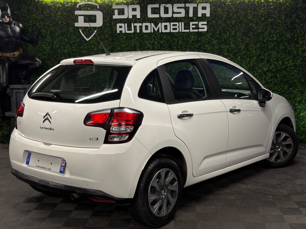 Citroen C3 II PHASE 2 1.0 VTI 68 Cv 1ERE MAIN 27 800 Kms 5 PORTES - GARANTIE 1 AN