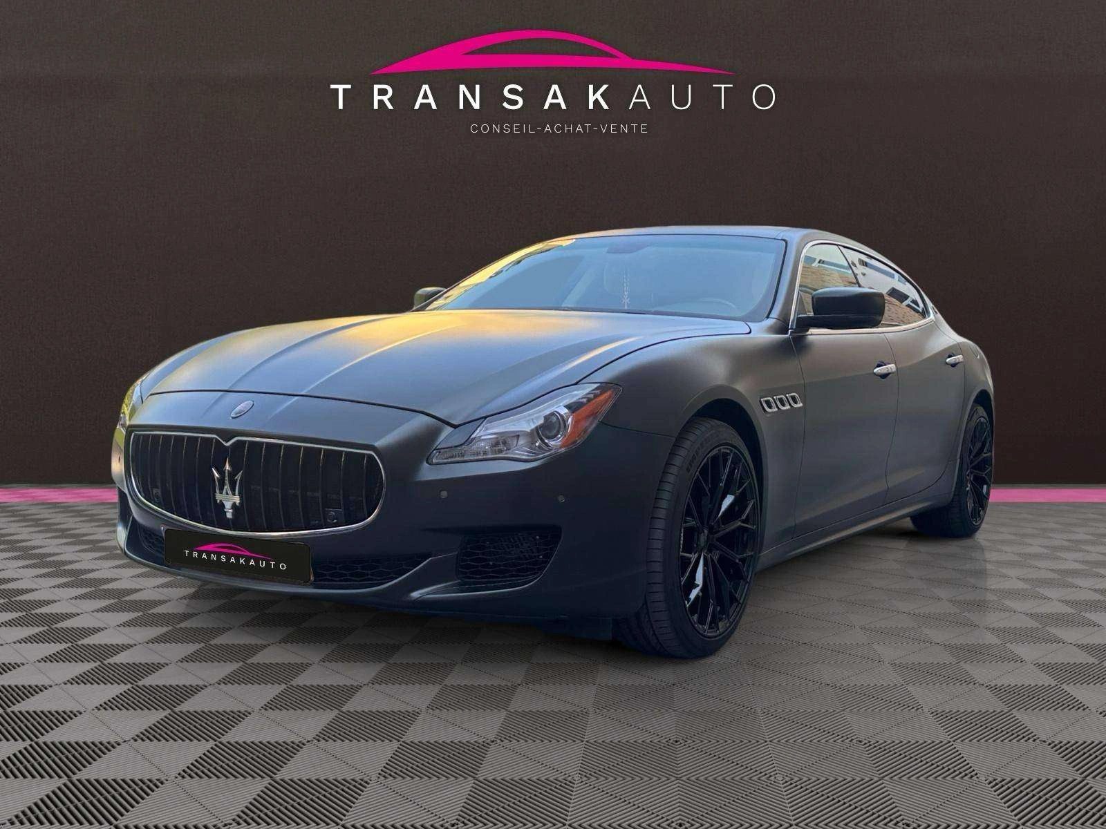 Maserati Quattroporte Quattroporte 3.0 V6 S Q4/GARANTIE 12 MOIS / FULL ENTRETIEN MASERATI/TVA récupérable
