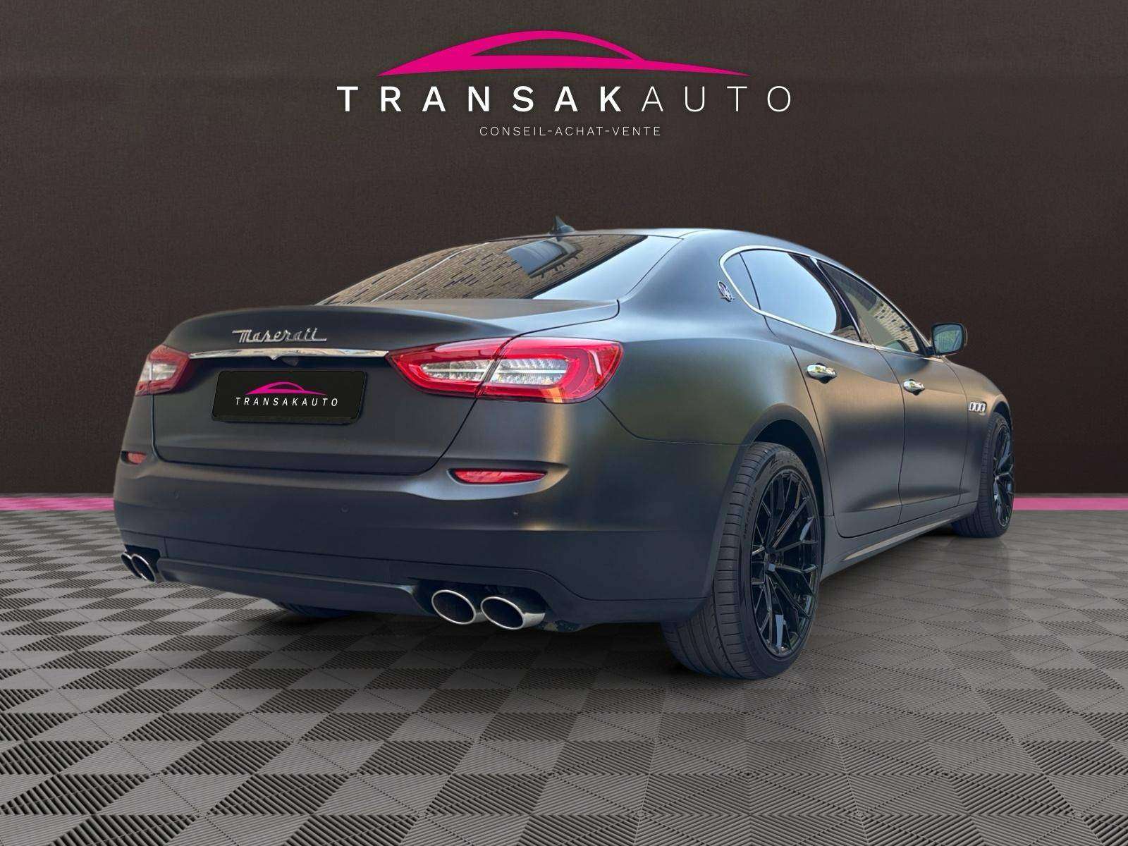 Maserati Quattroporte Quattroporte 3.0 V6 S Q4/GARANTIE 12 MOIS / FULL ENTRETIEN MASERATI/TVA récupérable