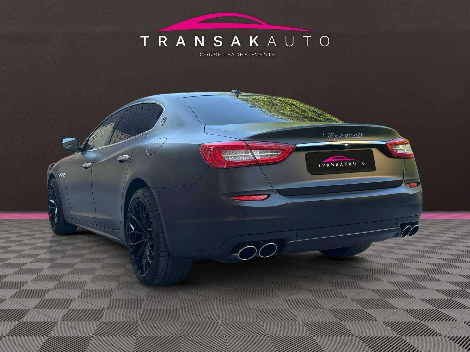 Maserati Quattroporte Quattroporte 3.0 V6 S Q4/GARANTIE 12 MOIS / FULL ENTRETIEN MASERATI/TVA récupérable
