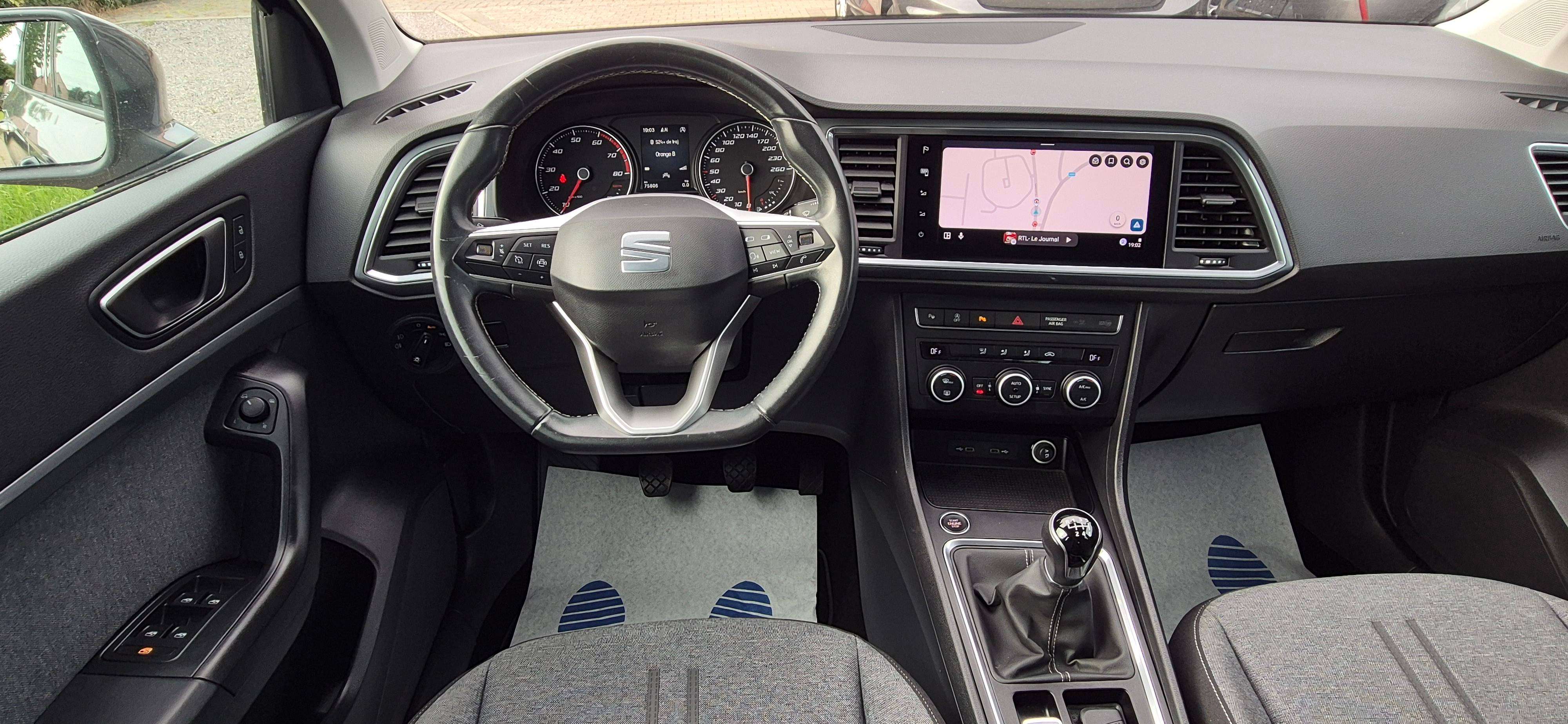 SEAT Ateca 1.0 TSI *LEZ 2035*CarPlay*Camera*264€ PAR MOIS SANS ACOMPTE