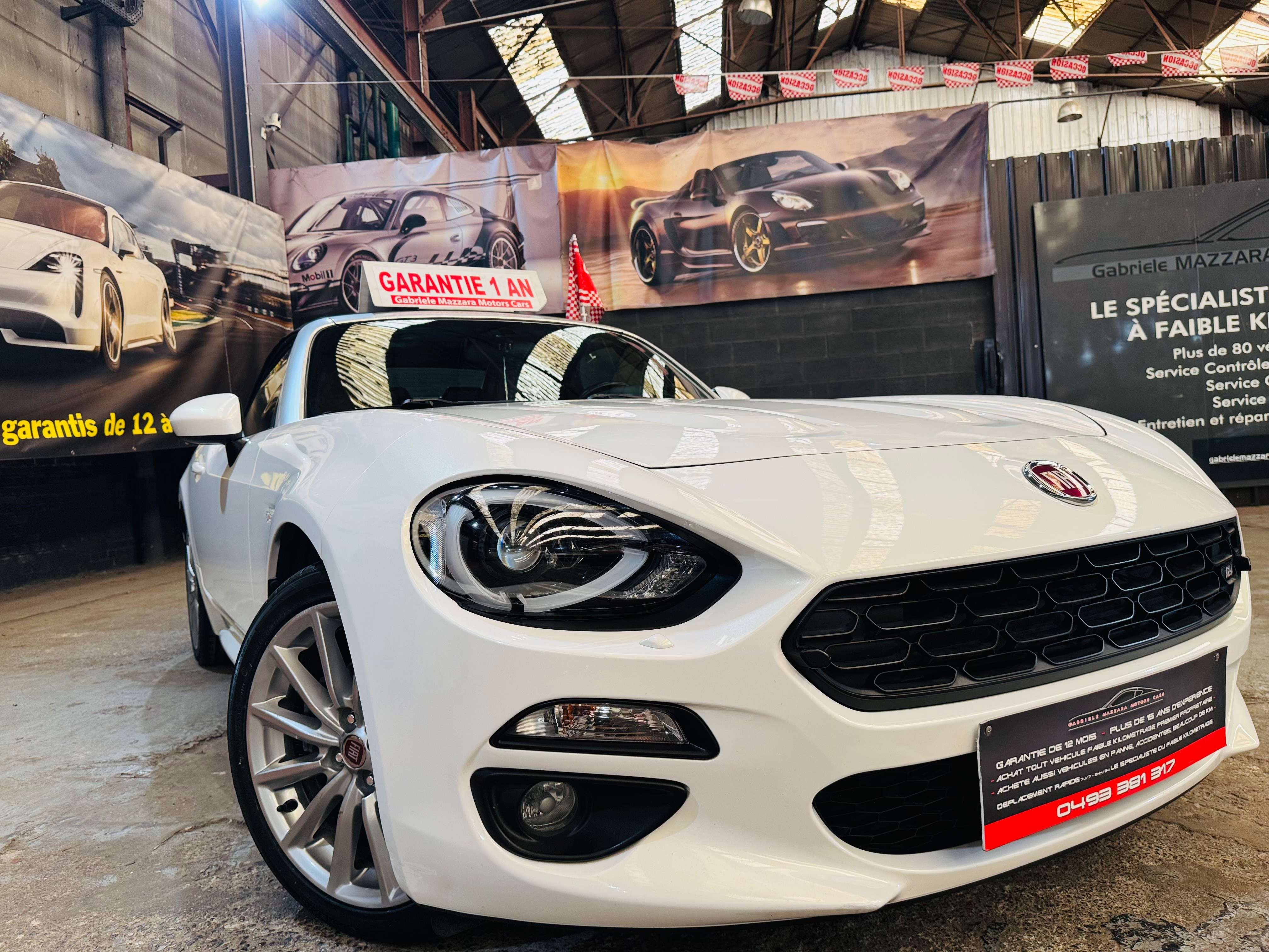 Fiat 124 Spider 124 Spider 1.4 MultiAir GPS Cuir Caméra