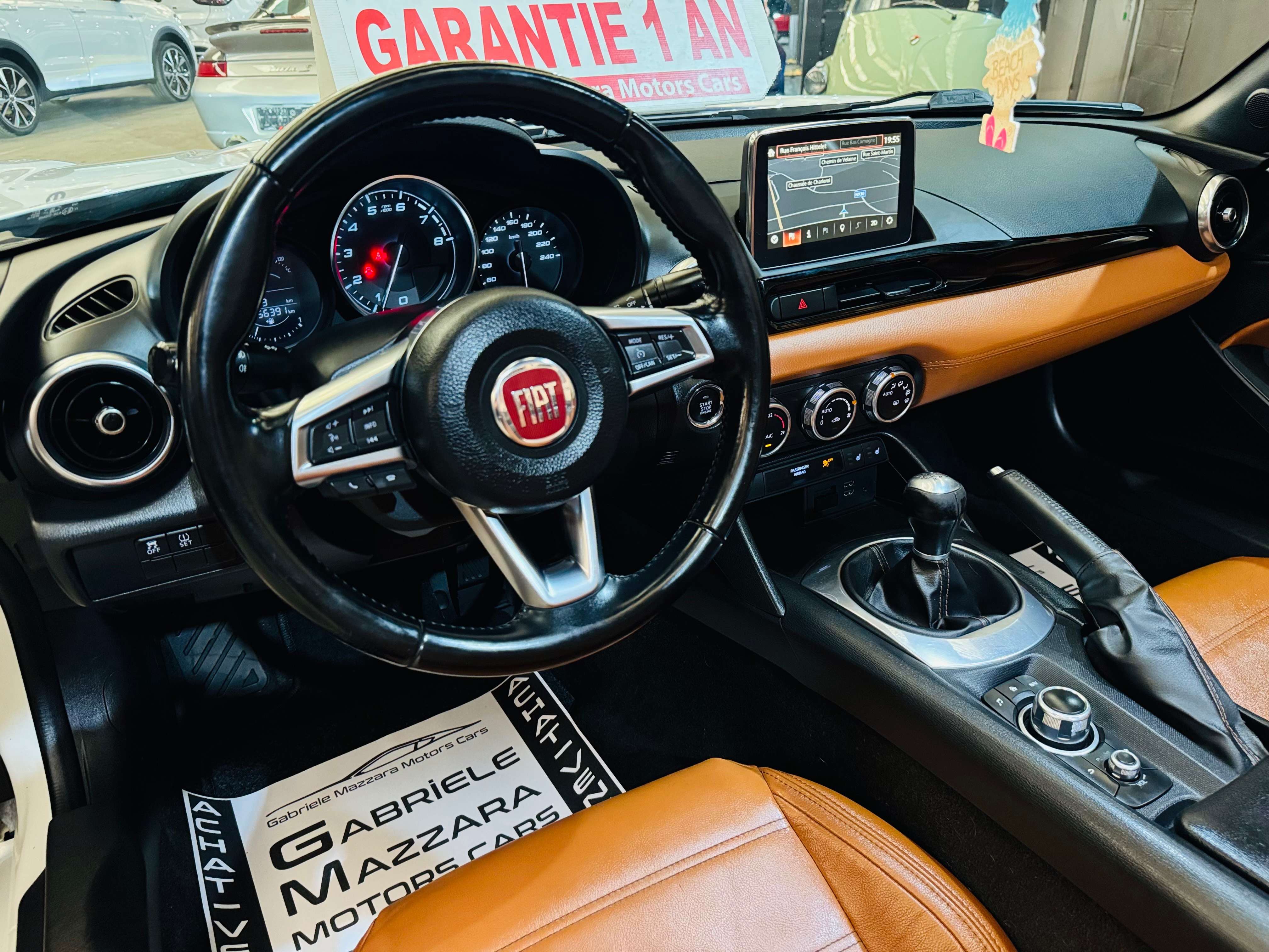 Fiat 124 Spider 124 Spider 1.4 MultiAir GPS Cuir Caméra